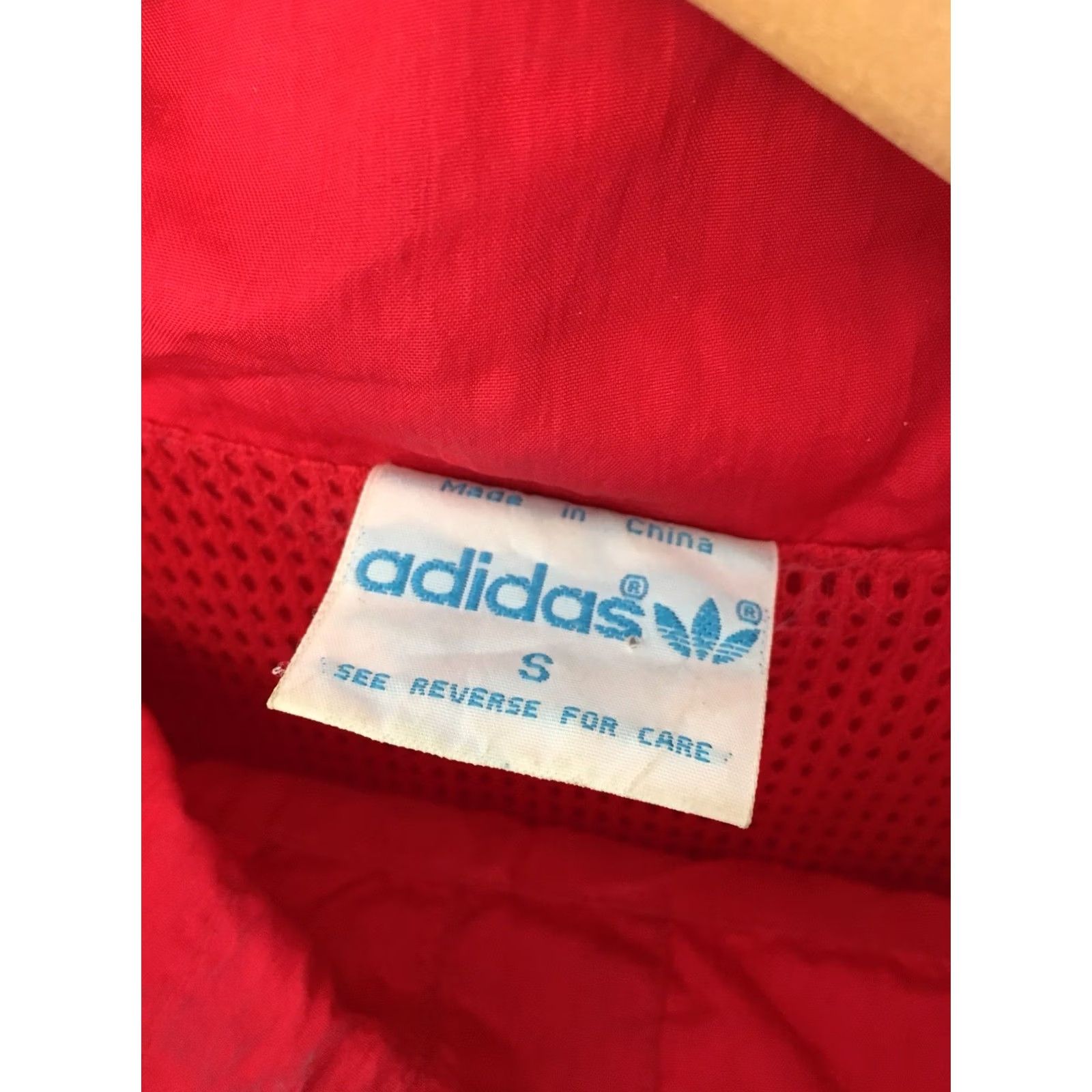 Adidas VTG Adidas Pullover Track Jacket Mock Neck Vented Women's Small Red Shirt Adult XS? Size S / US 4 / IT 40 - 5 Thumbnail