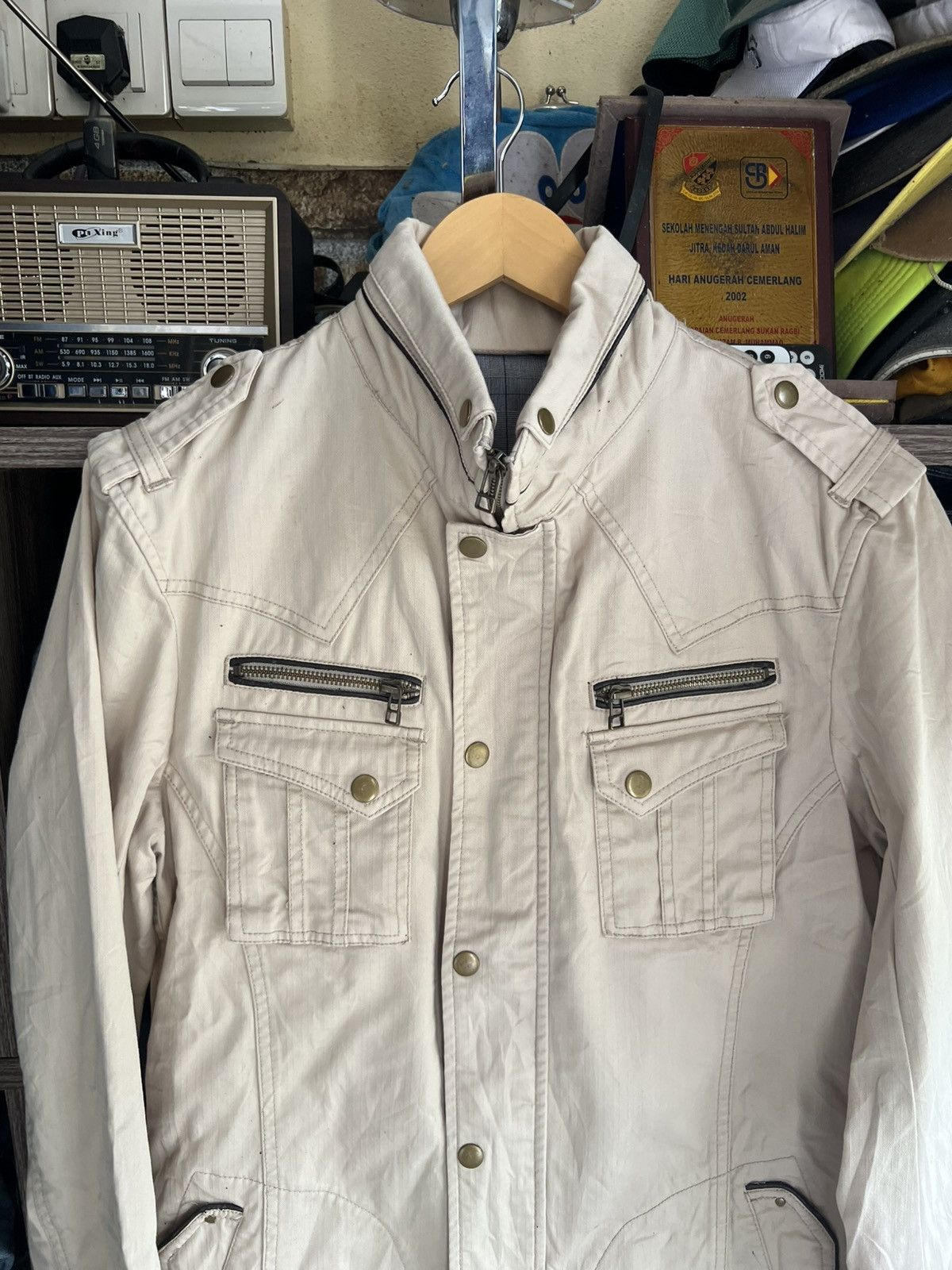 Michel Klein 🔥Michel Klein Multipockets Jacket Size US S / EU 44-46 / 1 - 3 Thumbnail