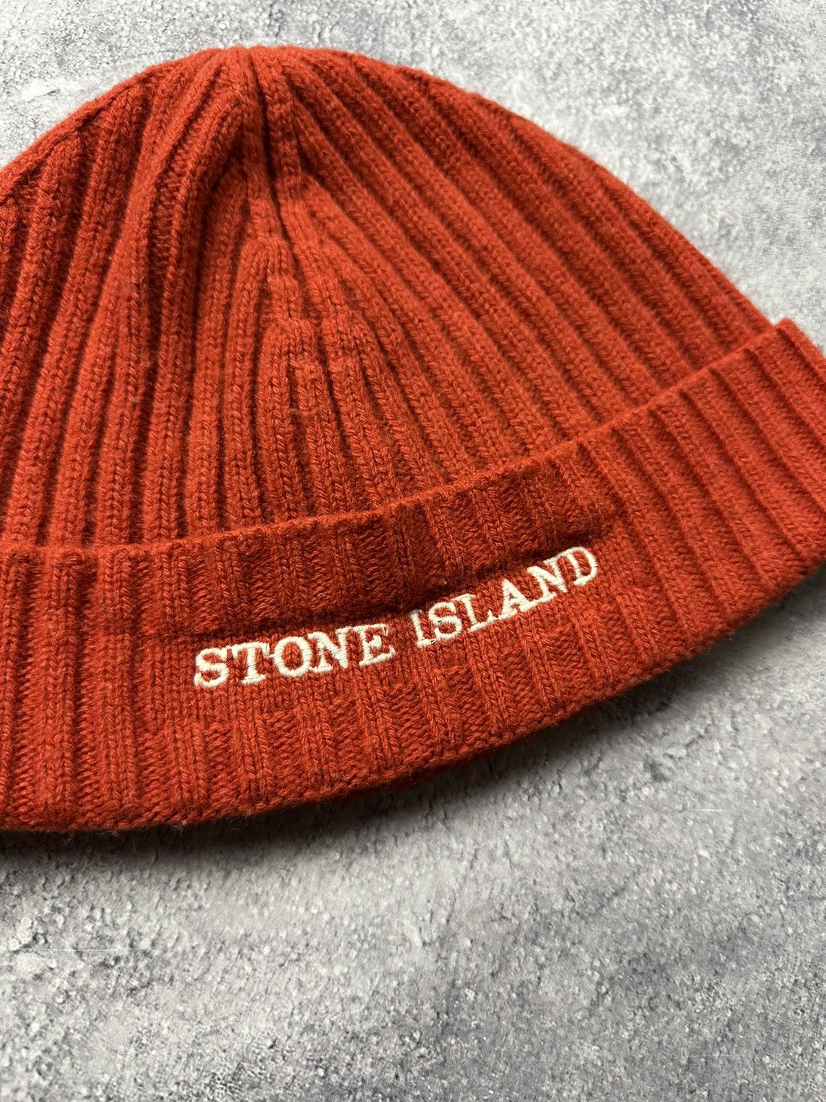 Stone Island Stone Island Beanie Wool Knit Hats 90s Embroidered Logo Cap Size ONE SIZE - 5 Thumbnail