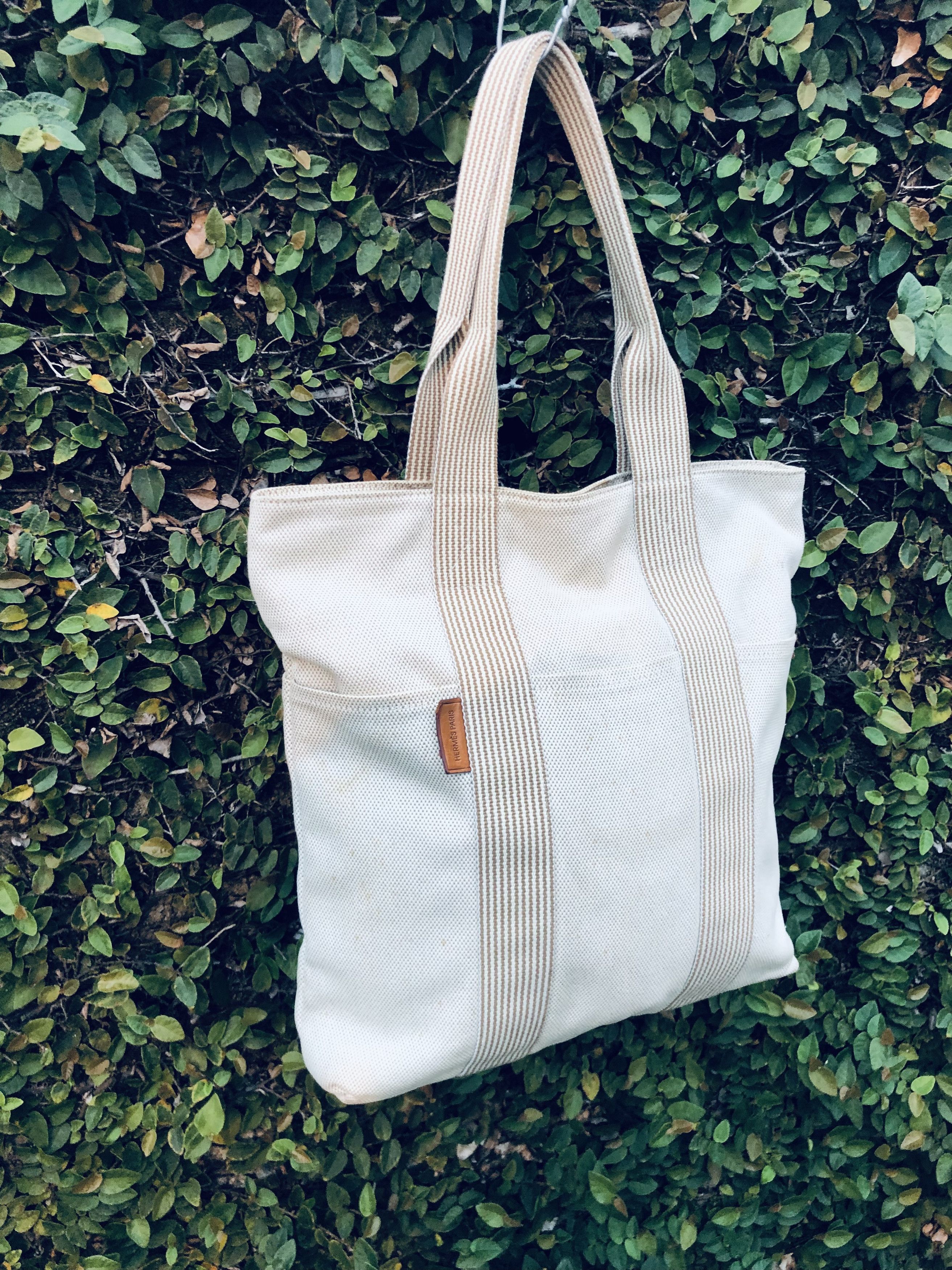 Other Vintage Canvas Style Workwear Fashion Tote bAg Size ONE SIZE - 2 Thumbnail