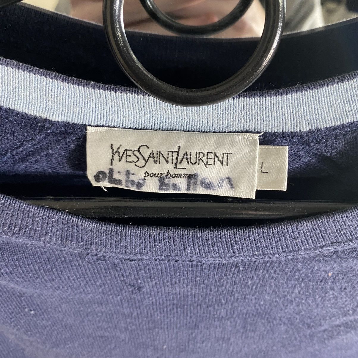 Yves Saint Laurent Ysl Sweatshirt Size US L / EU 52-54 / 3 - 6 Thumbnail