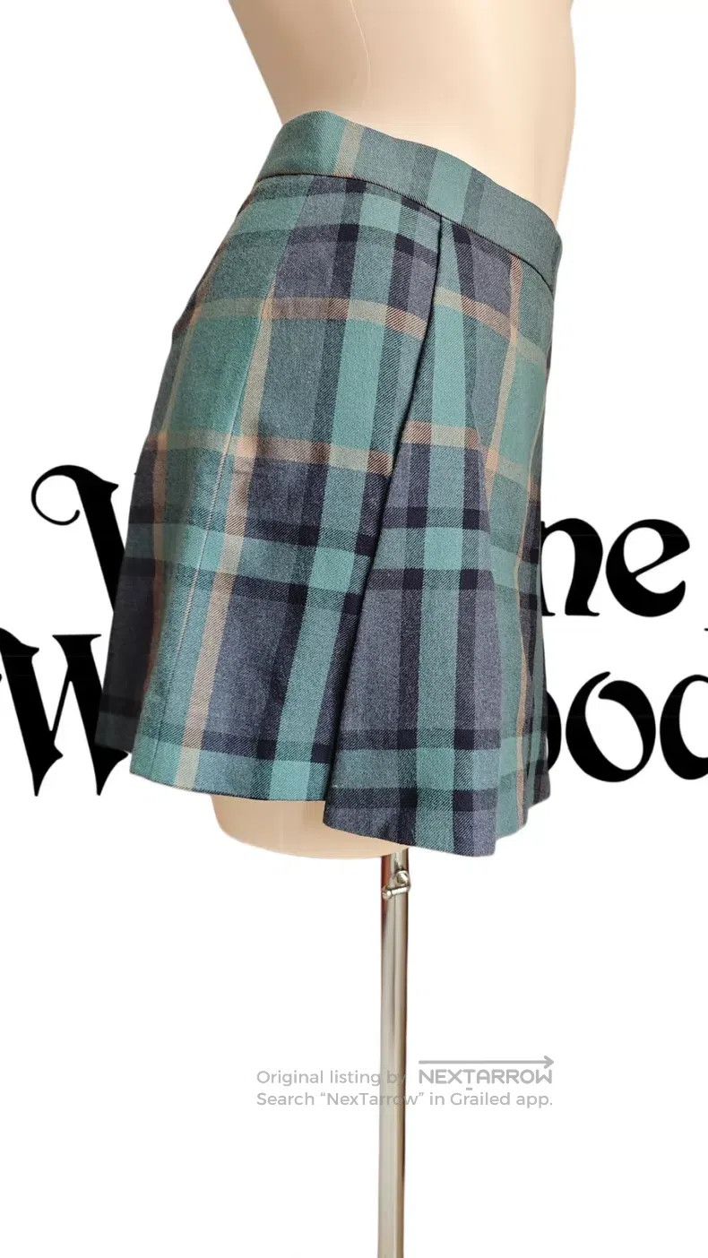 Vivienne Westwood Vivienne Westwood Green Plaid Skort Size 26" / US 2 / IT 38 - 4 Thumbnail