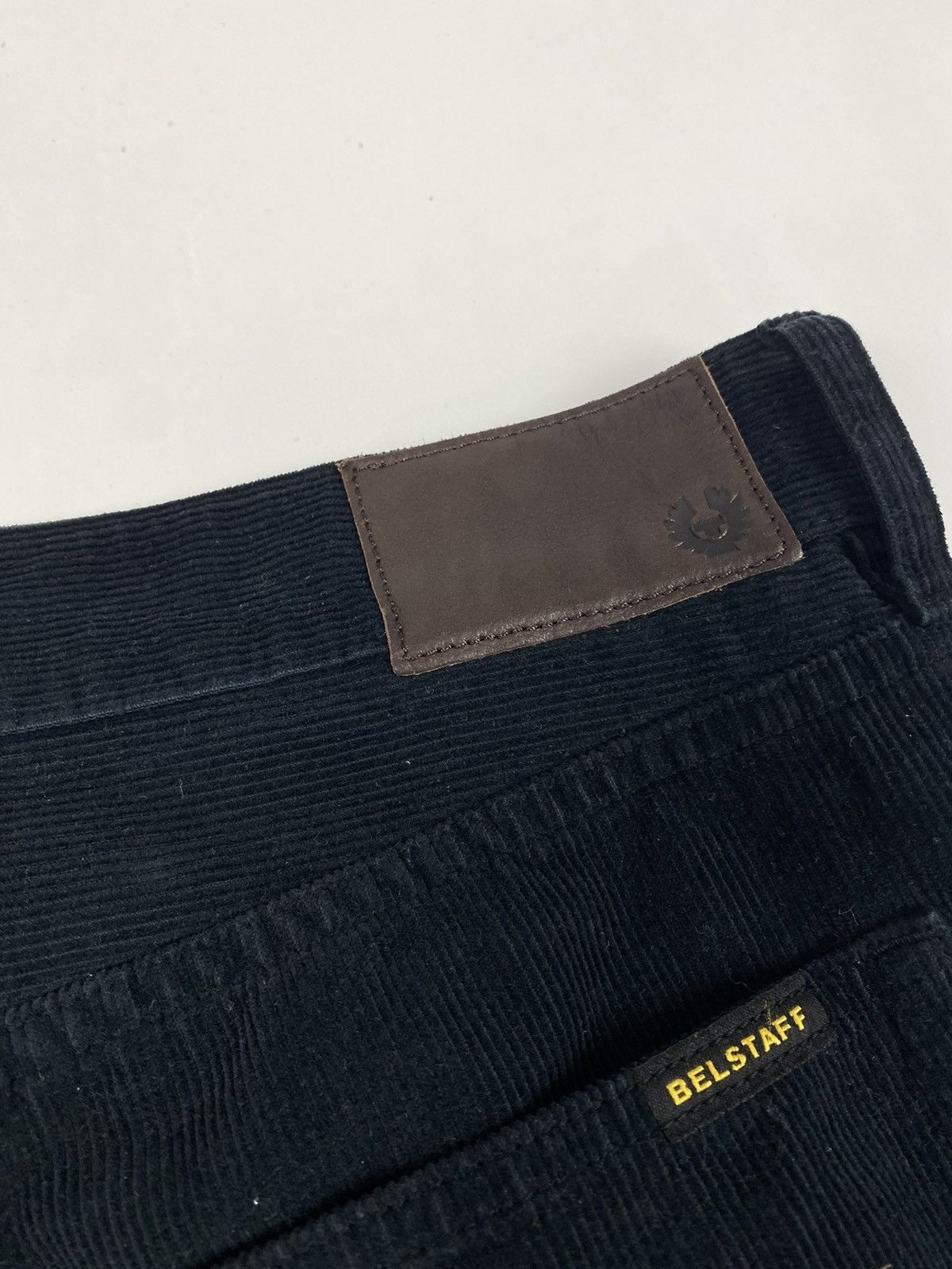Belstaff Belstaff Corduroy Black Pants Size US 35 - 13 Thumbnail