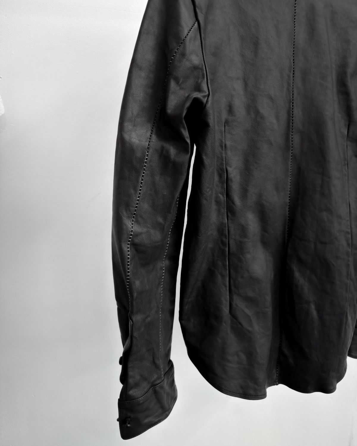 Incarnation Incarnation Overlock Leather Shirt Size US S / EU 44-46 / 1 - 5 Thumbnail