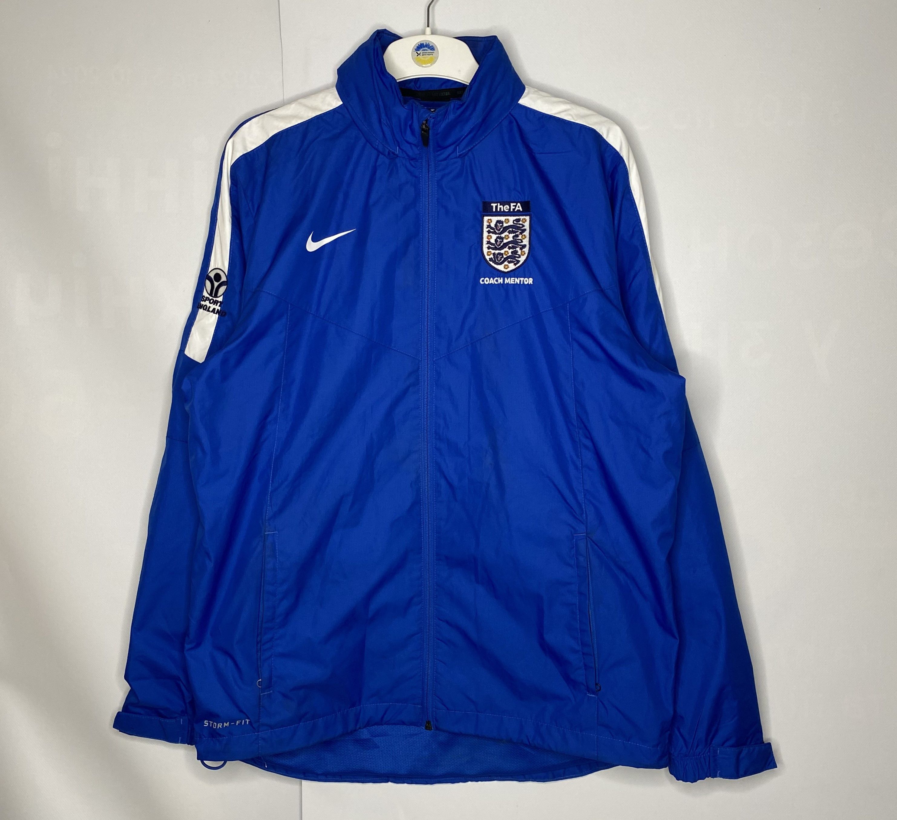 Nike × UEFA ENGLAND 2015 TRAINING WINDBREAKER JACKET FOOTBALL SOCCER Size US L / EU 52-54 / 3 - 1 Thumbnail