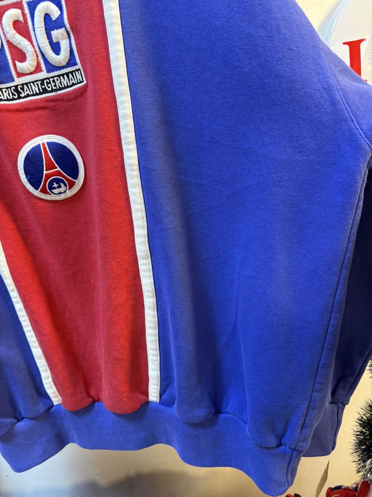 Nike Rare Vintage 90s Paris Saint-Germain Sweatshirt Size US L / EU 52-54 / 3 - 14 Thumbnail
