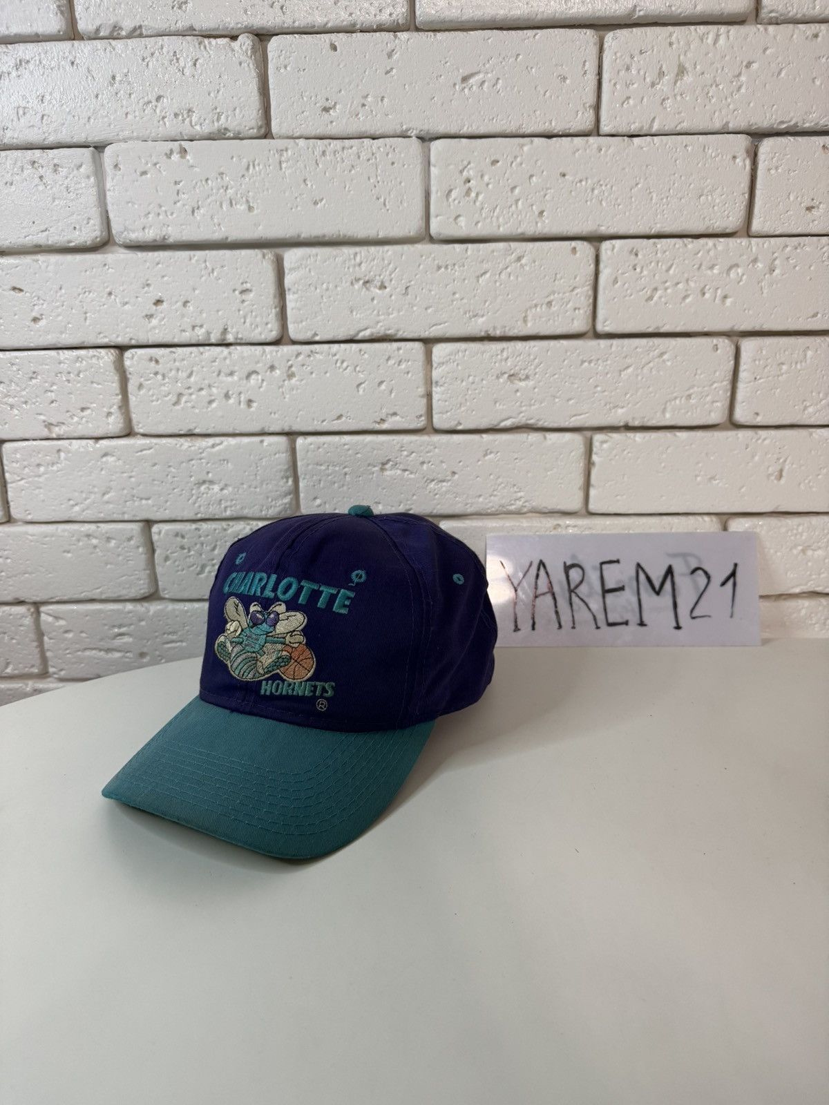 NBA charlotte hornets vintage cap hat Size ONE SIZE - 1 Thumbnail