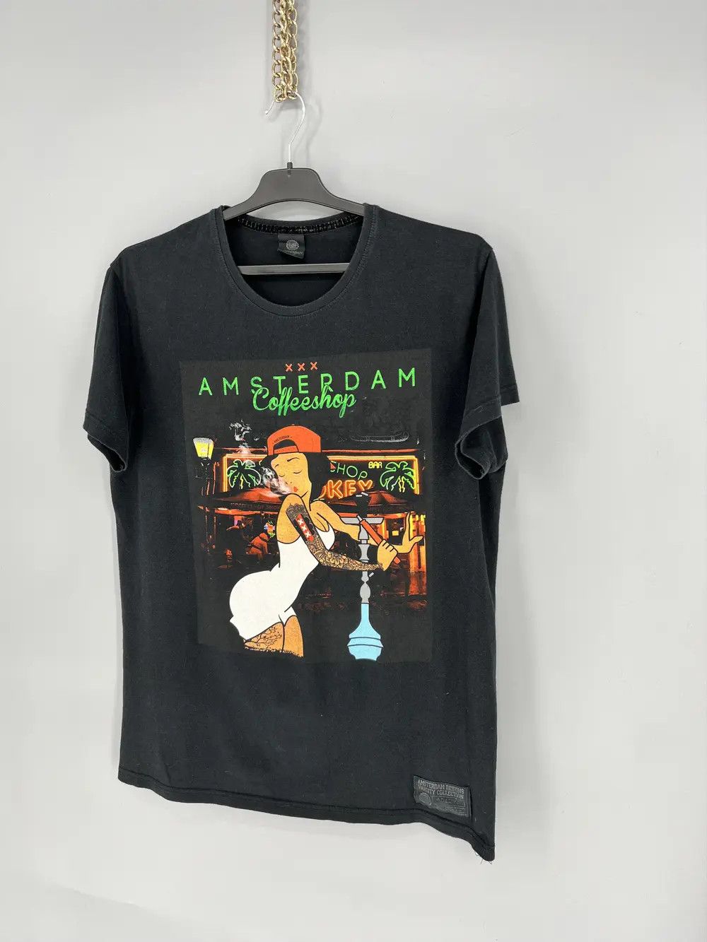 Other Red Light District Amsterdam Sexy Girl With Boobs Tee Size US L / EU 52-54 / 3 - 3 Thumbnail