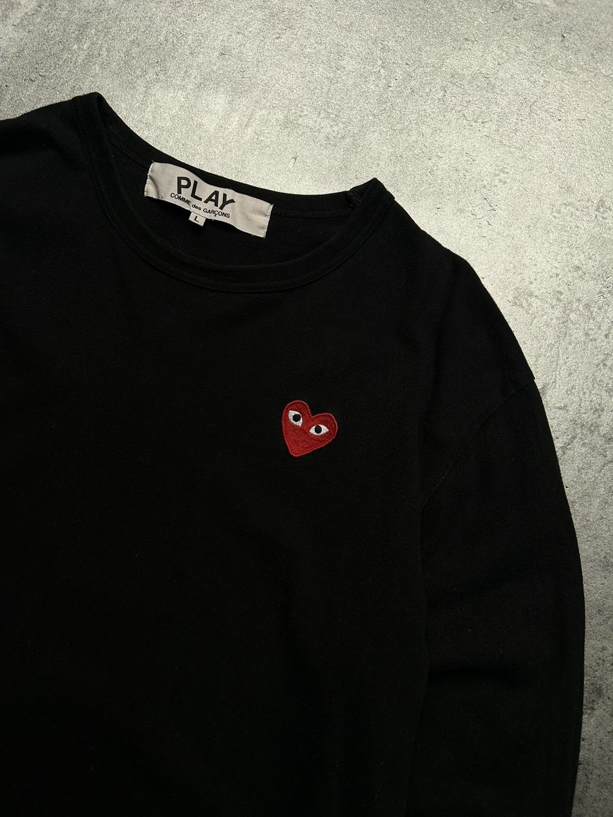 Comme des Garcons × Comme des Garcons PLAY Comme des Garcons Play CDG Longsleeve Size US L / EU 52-54 / 3 - 2 Thumbnail