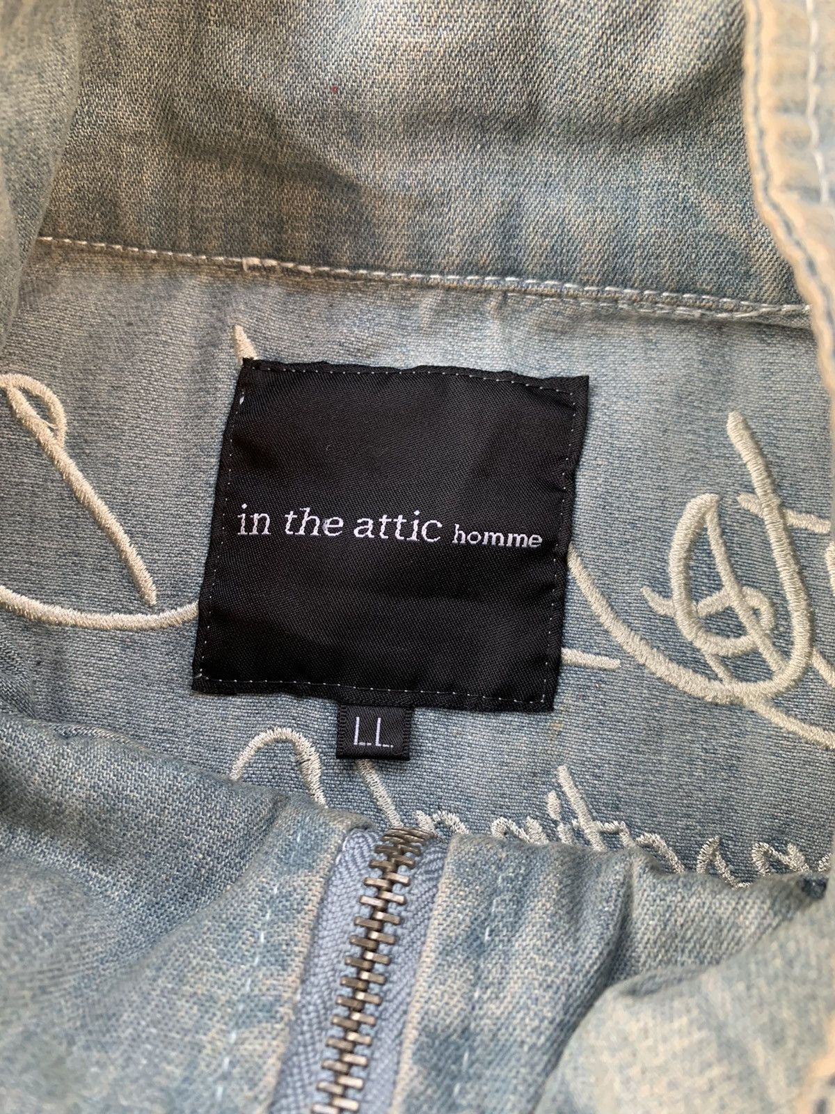 KMRii Japanese In The Attic Homme Seditionaries Punk Denim Jacket Size US L / EU 52-54 / 3 - 8 Thumbnail