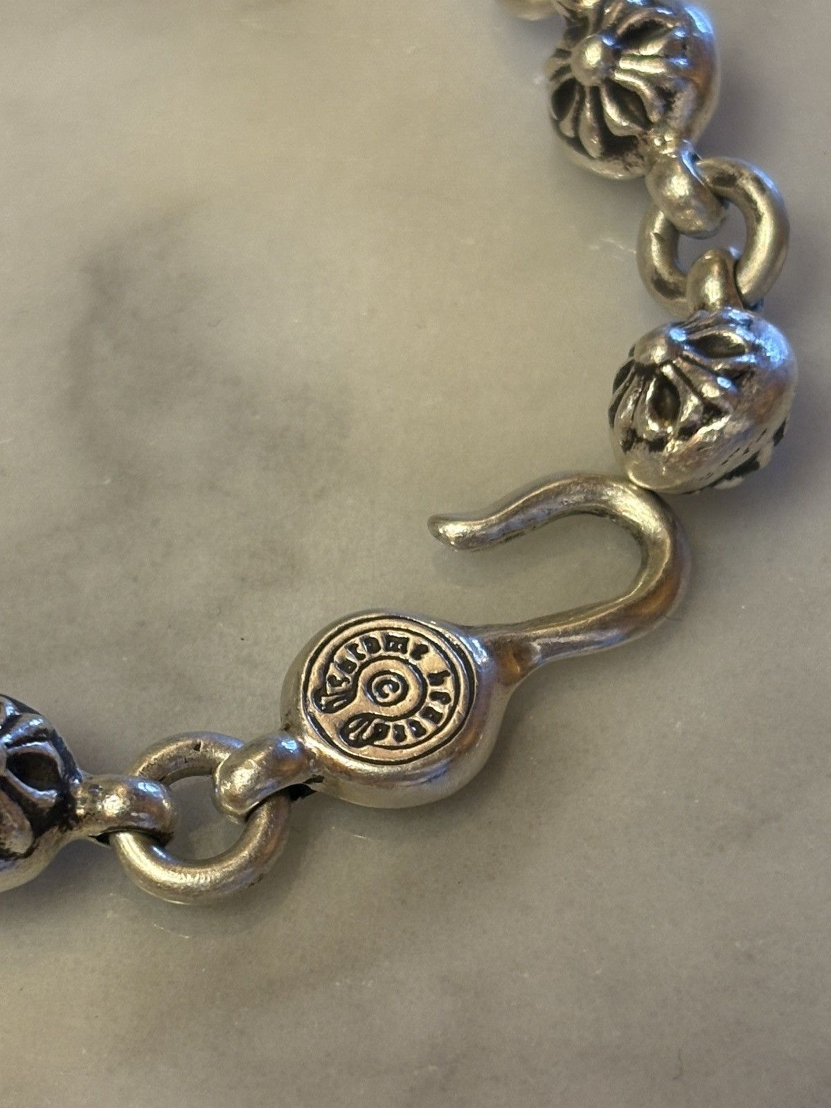 Chrome Hearts Chrome Hearts Cross Ball Bracelet Size ONE SIZE - 3 Thumbnail