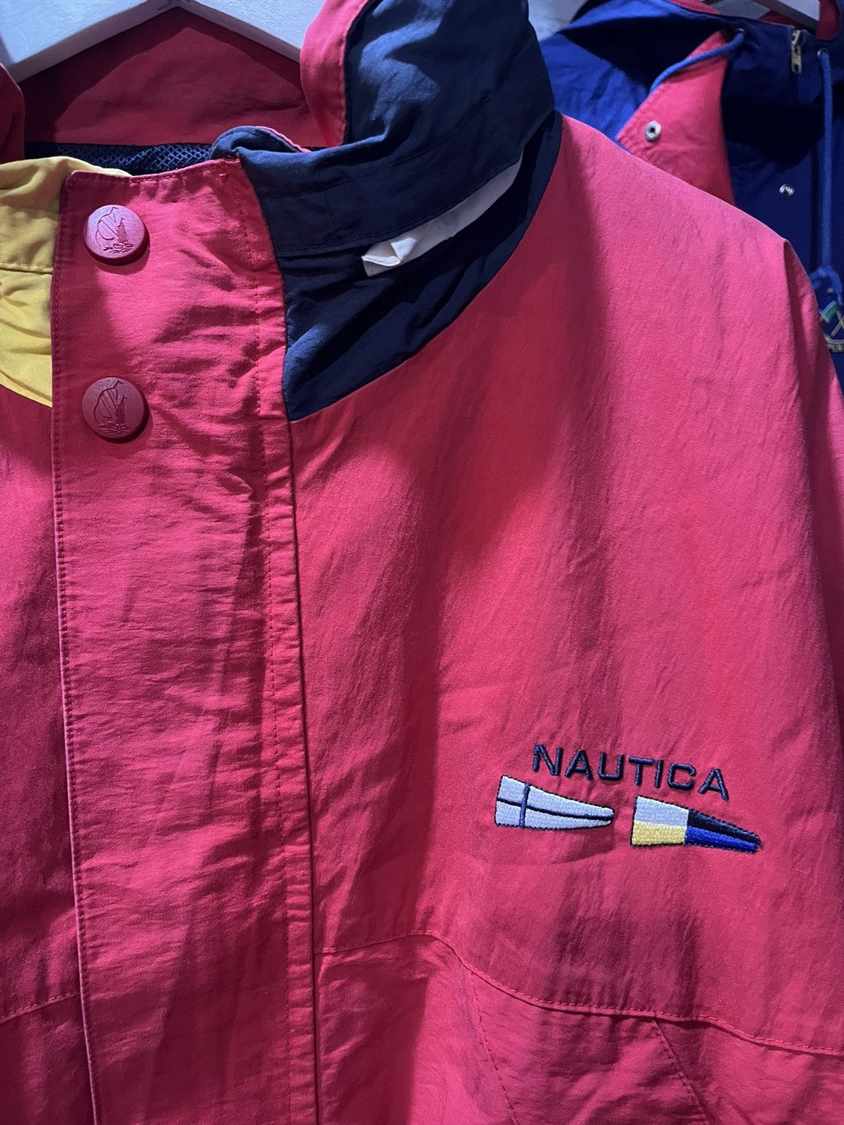Nautica Nautica Yachting Flags Jacket 90s Size US M / EU 48-50 / 2 - 3 Thumbnail