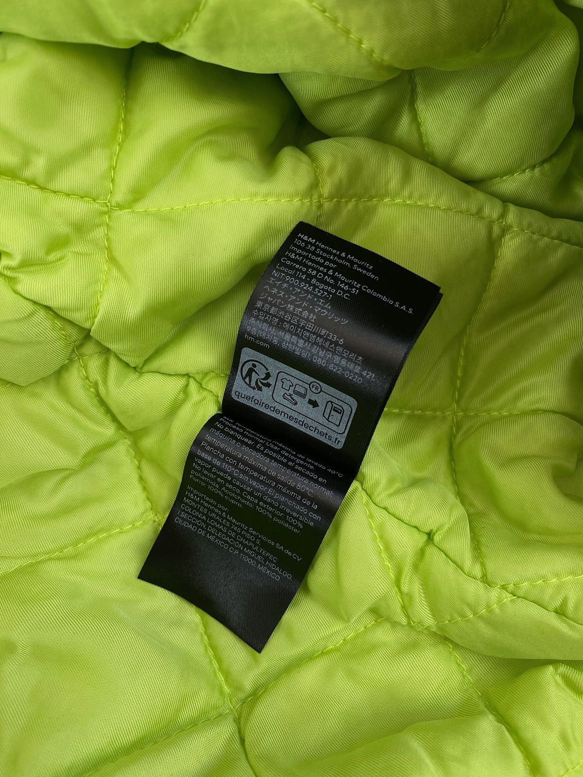 Mugler Mugler x H&M Nylon Bomber Jacket Size S Size US S / EU 44-46 / 1 - 24 Thumbnail