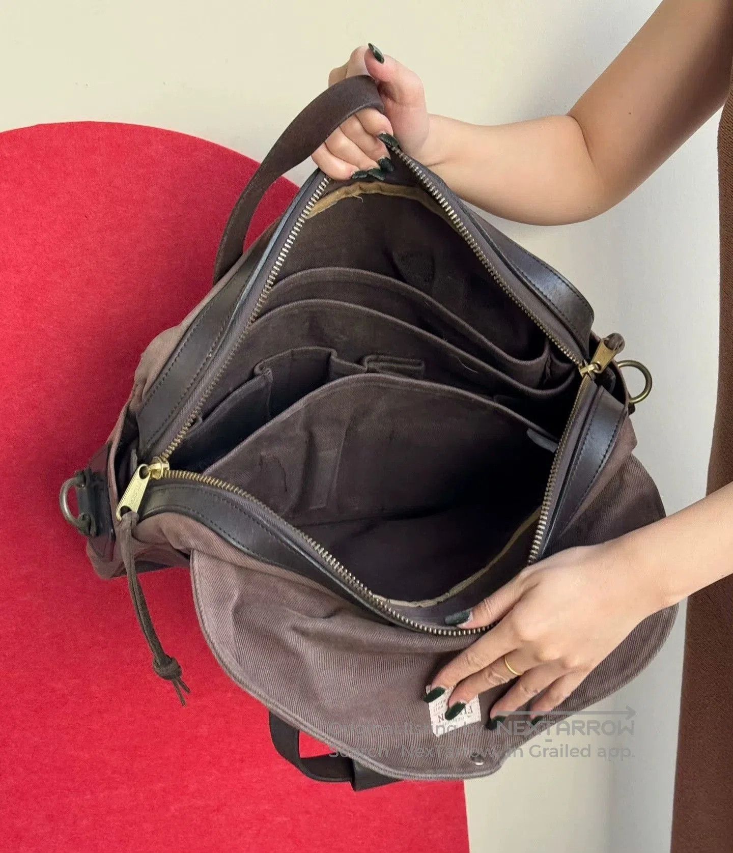 Filson Filson 70257 Canvas Crossbody Business Bag. Size ONE SIZE - 5 Thumbnail