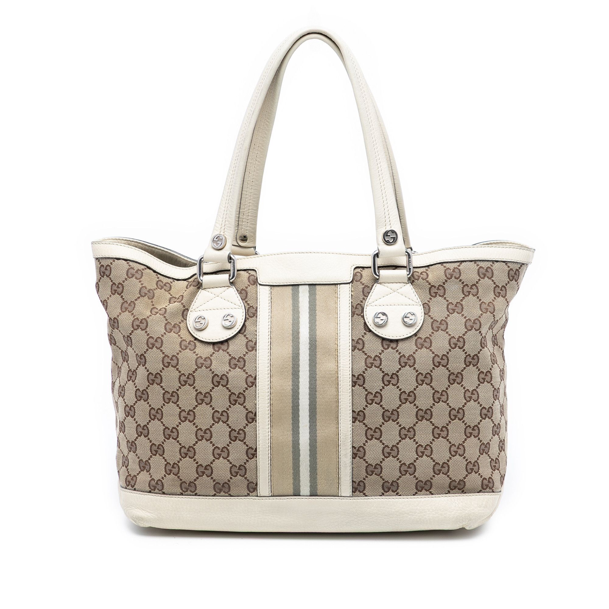 Gucci Gucci GG Canvas Web Sunset Tote Size ONE SIZE - 1 Thumbnail