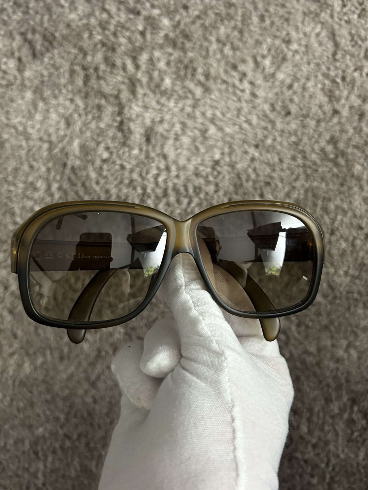 Dior Dior CD 2039 Logo Sunglasses Size ONE SIZE - 5 Thumbnail