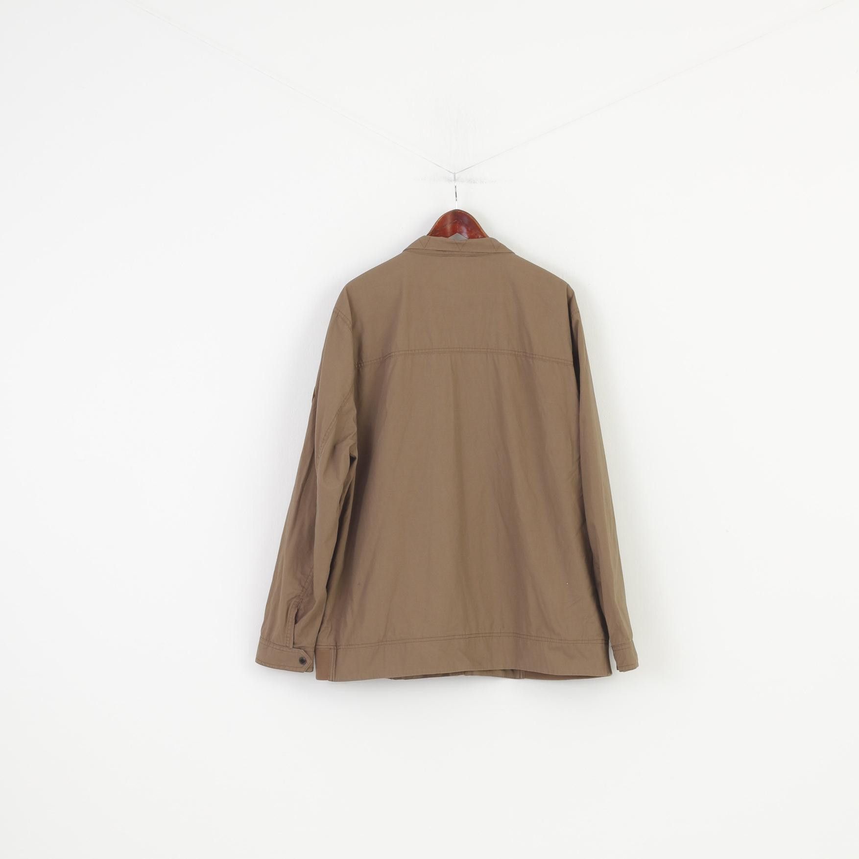 Vintage Joules Men XXL Jacket Brown Full Zipper Pockets 1531 Size US XXL / EU 58 / 5 - 9 Thumbnail
