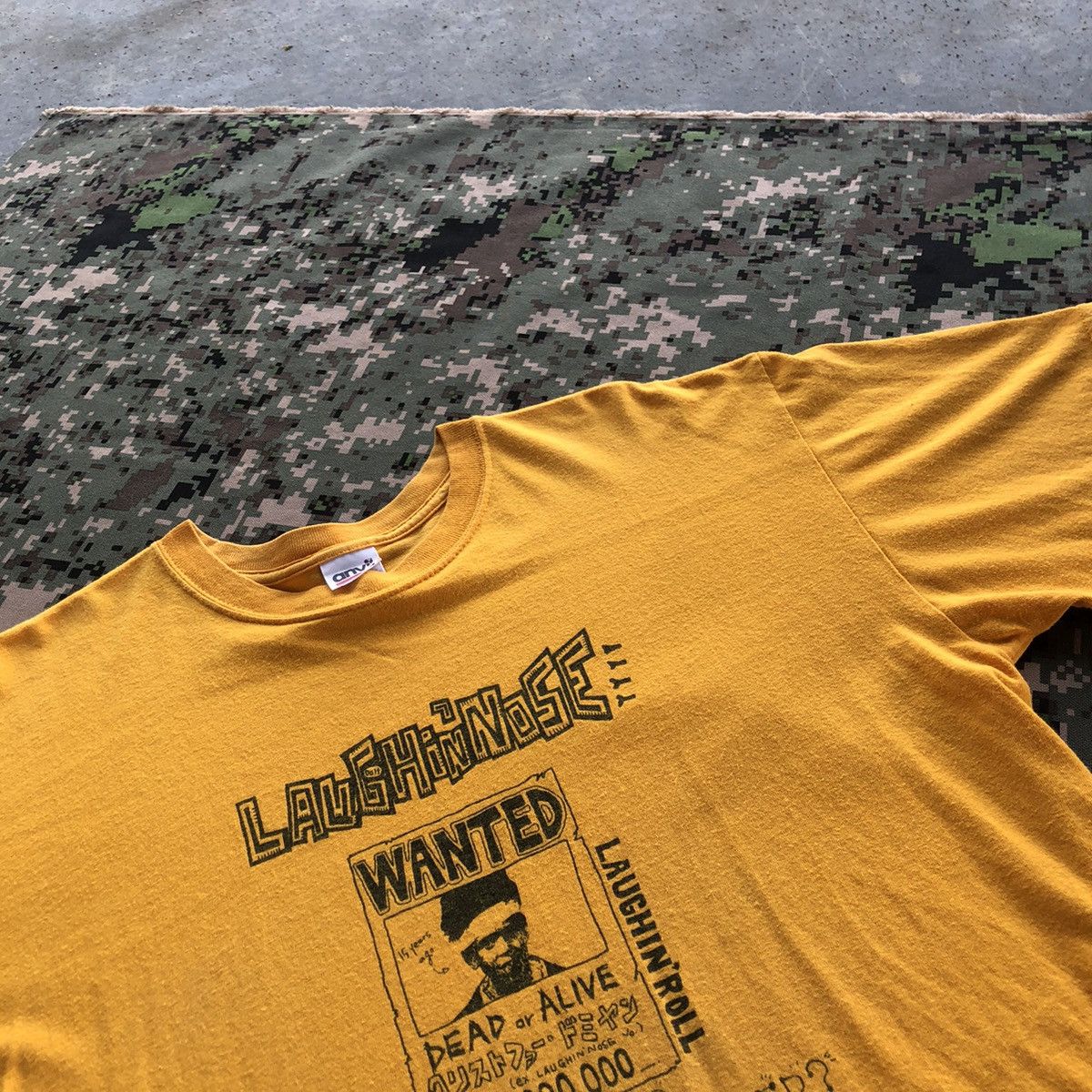 Band Tees × Vintage Vtg Laughin Nose Japanese Punk Band Tshirt Size US L / EU 52-54 / 3 - 5 Thumbnail