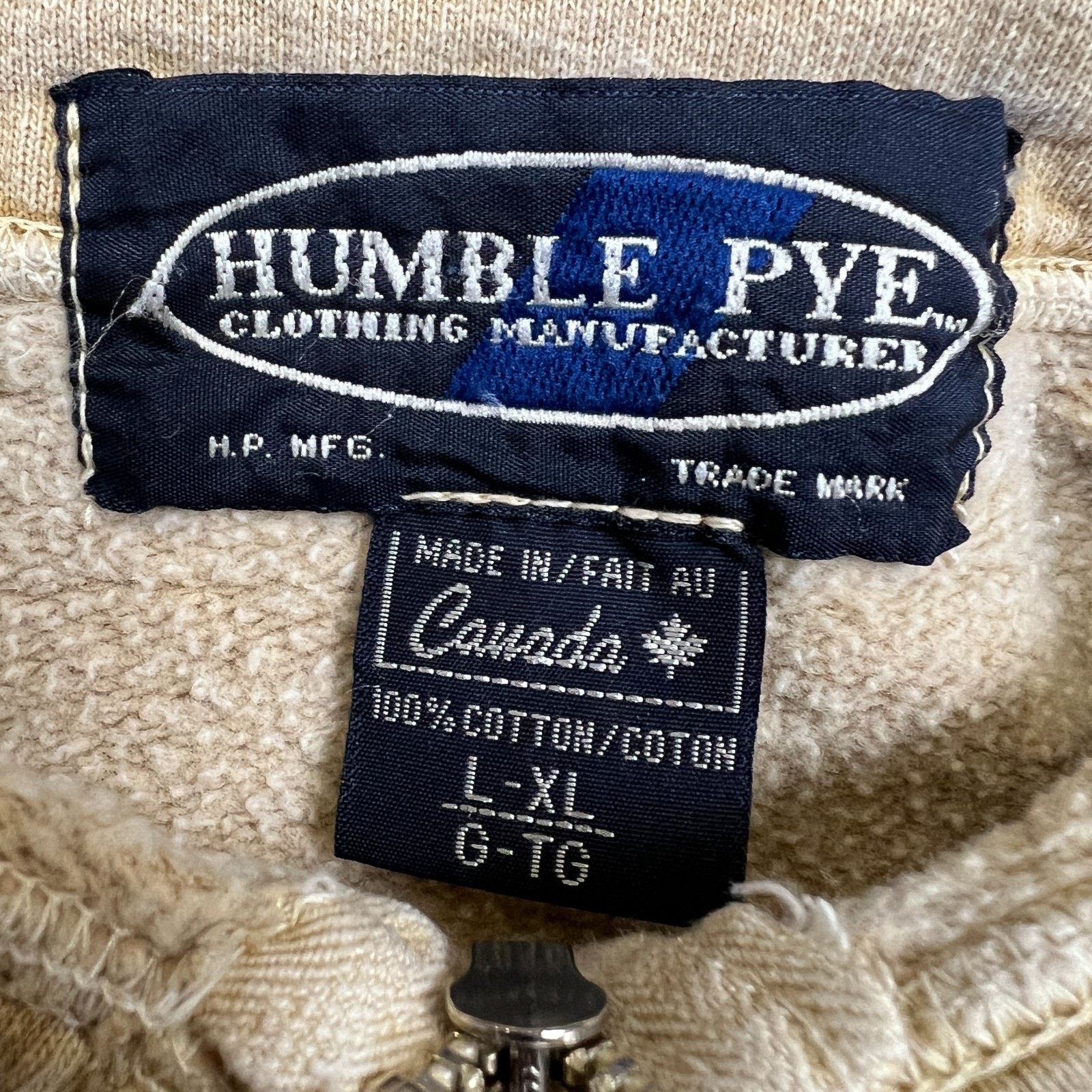 Vintage Vintage Dorset Sweatshirt 1/4 Zip Faded Washed 90s Pullover Size US L / EU 52-54 / 3 - 6 Thumbnail