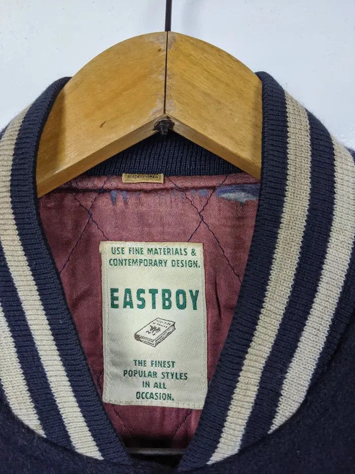 Japanese Brand Vintage East Boy Varsity Jacket Bombers Outerwear Sweater Size US M / EU 48-50 / 2 - 8 Thumbnail