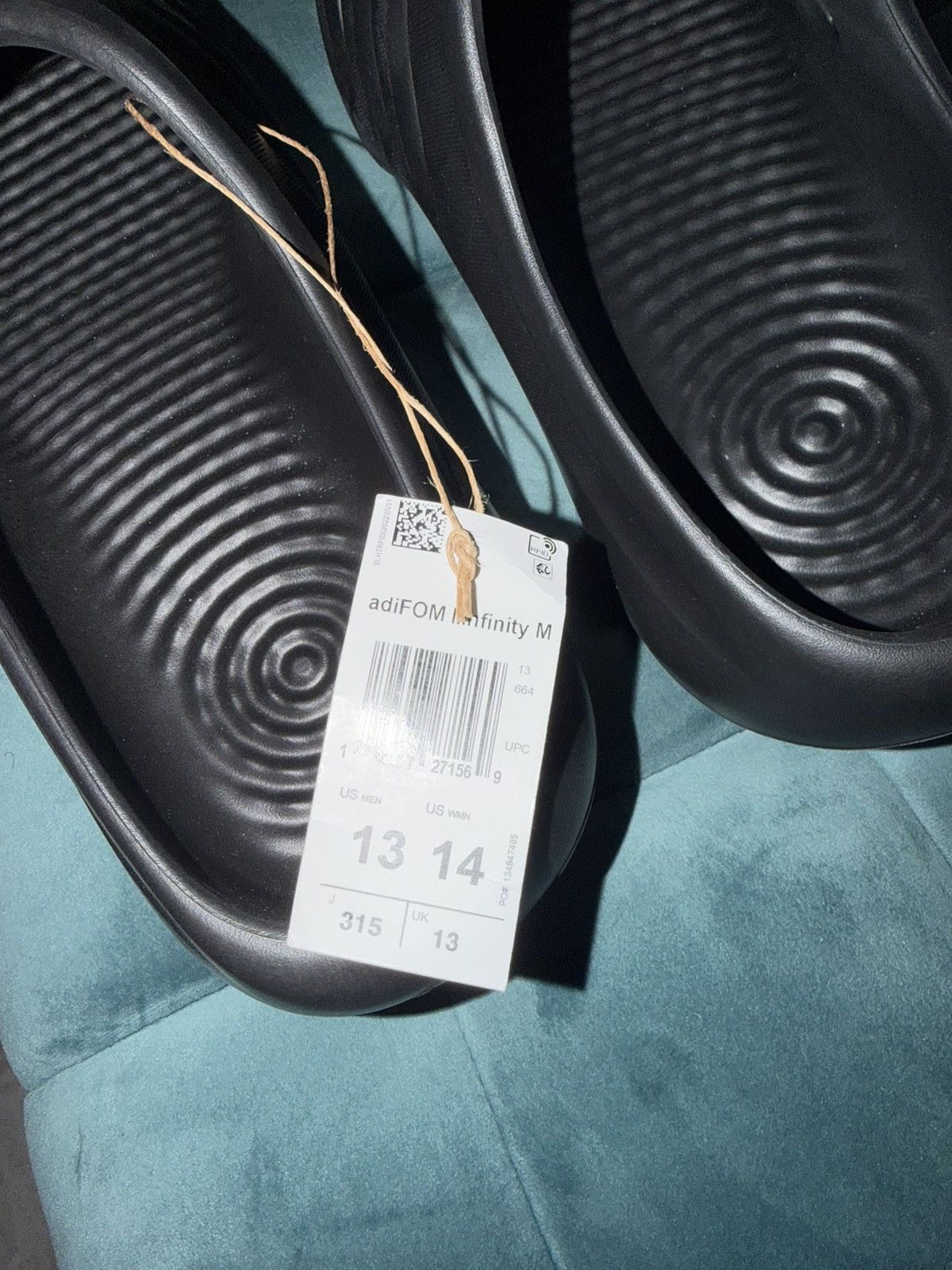 Adidas adiFOM IIInfinty Mules Size US 13 / EU 46 - 4 Thumbnail