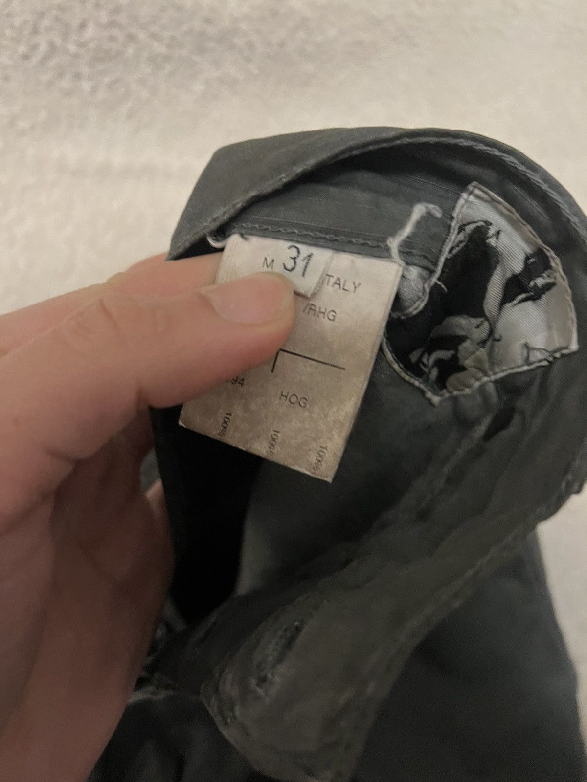 Rick Owens O&M Rick owens pre 2010 Detroit ripstop denim Size US 31 - 4 Thumbnail