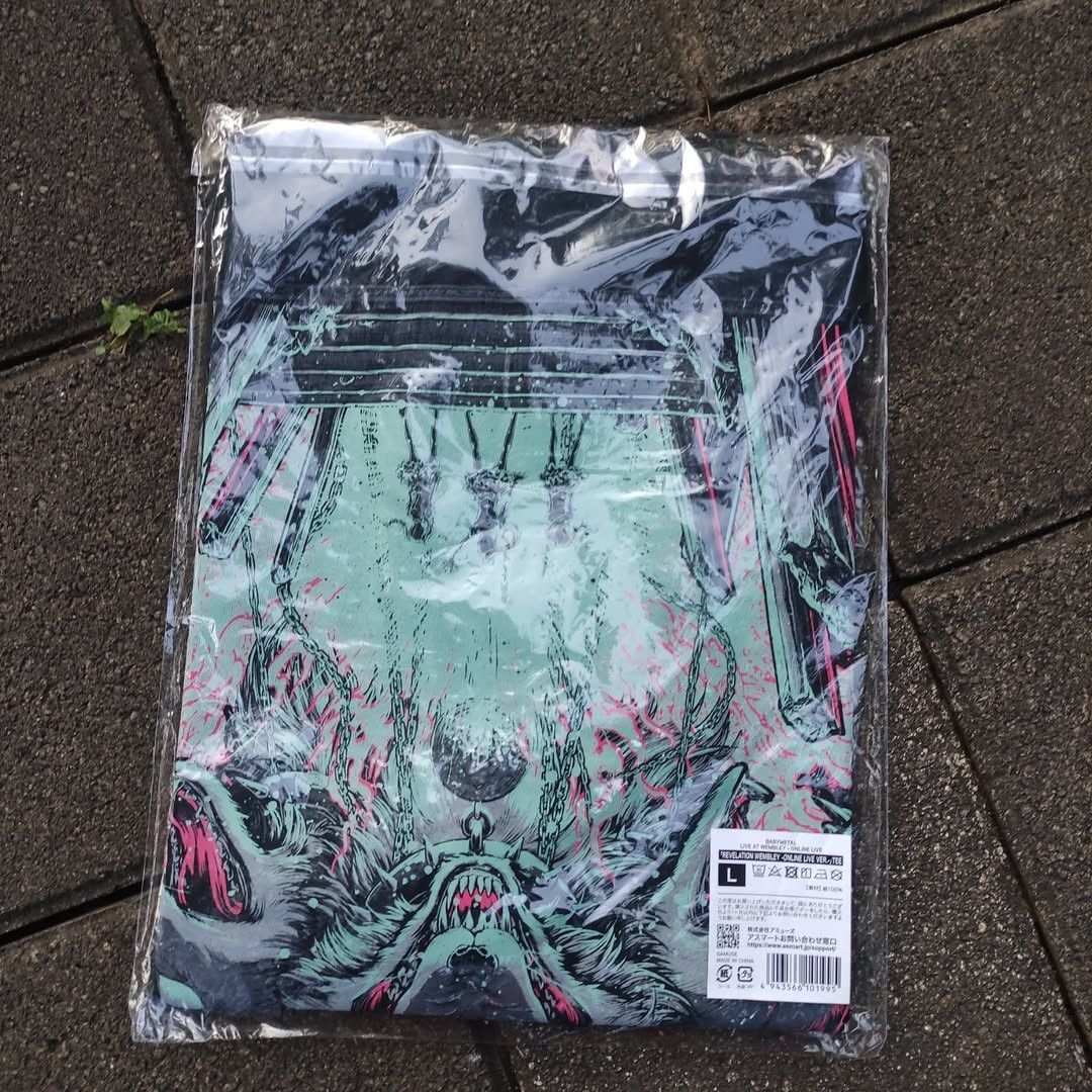 Band Tees BABYMETAL WEMBLEY REVELATION 2020 Tee Size US L / EU 52-54 / 3 - 2 Thumbnail