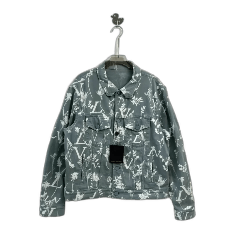 Louis Vuitton LV Louis Vuitton Denim Jacket with Floral Print-yf Size US L / EU 52-54 / 3 - 1 Thumbnail