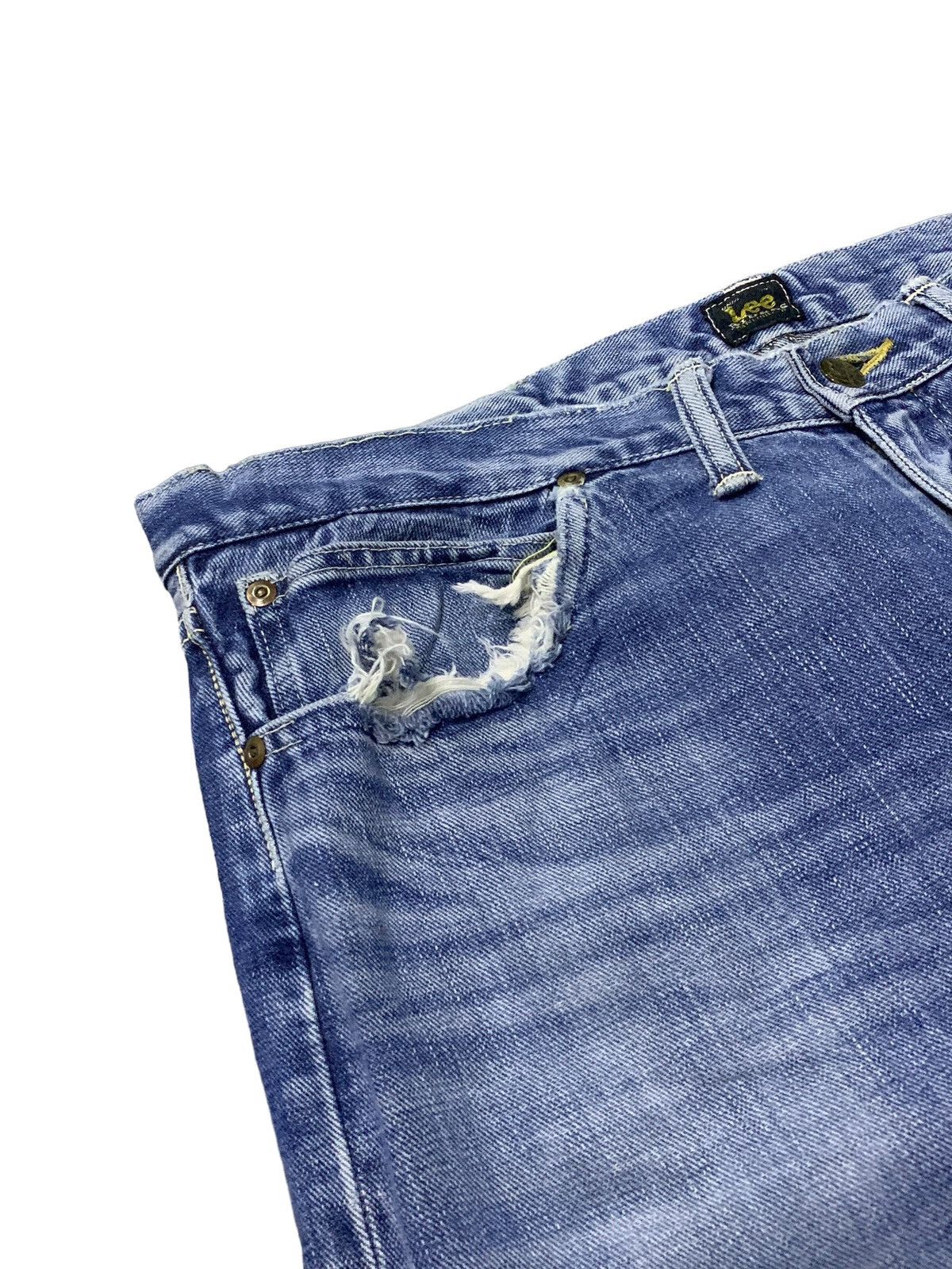 Lee RARE Vintage Late 70s Selvedge Original Chain Stitch Hem Size US 36 / EU 52 - 7 Thumbnail