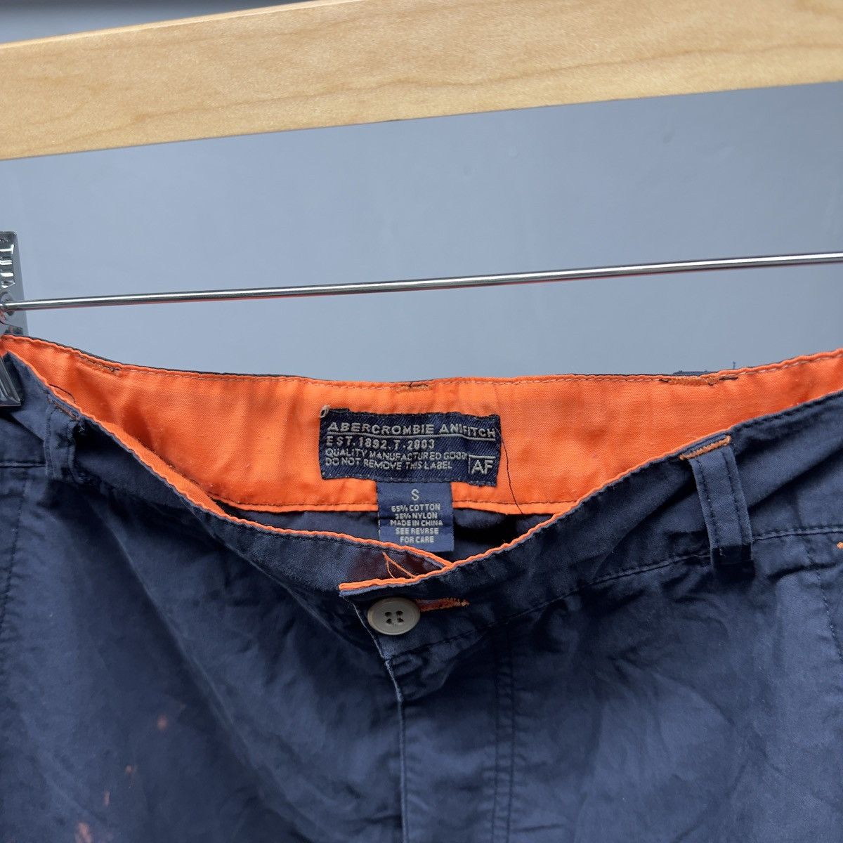 Abercrombie & Fitch Vintage Abercrombie & Fitch Paratrooper Nylon Cargo Pants Size US 29 - 5 Thumbnail