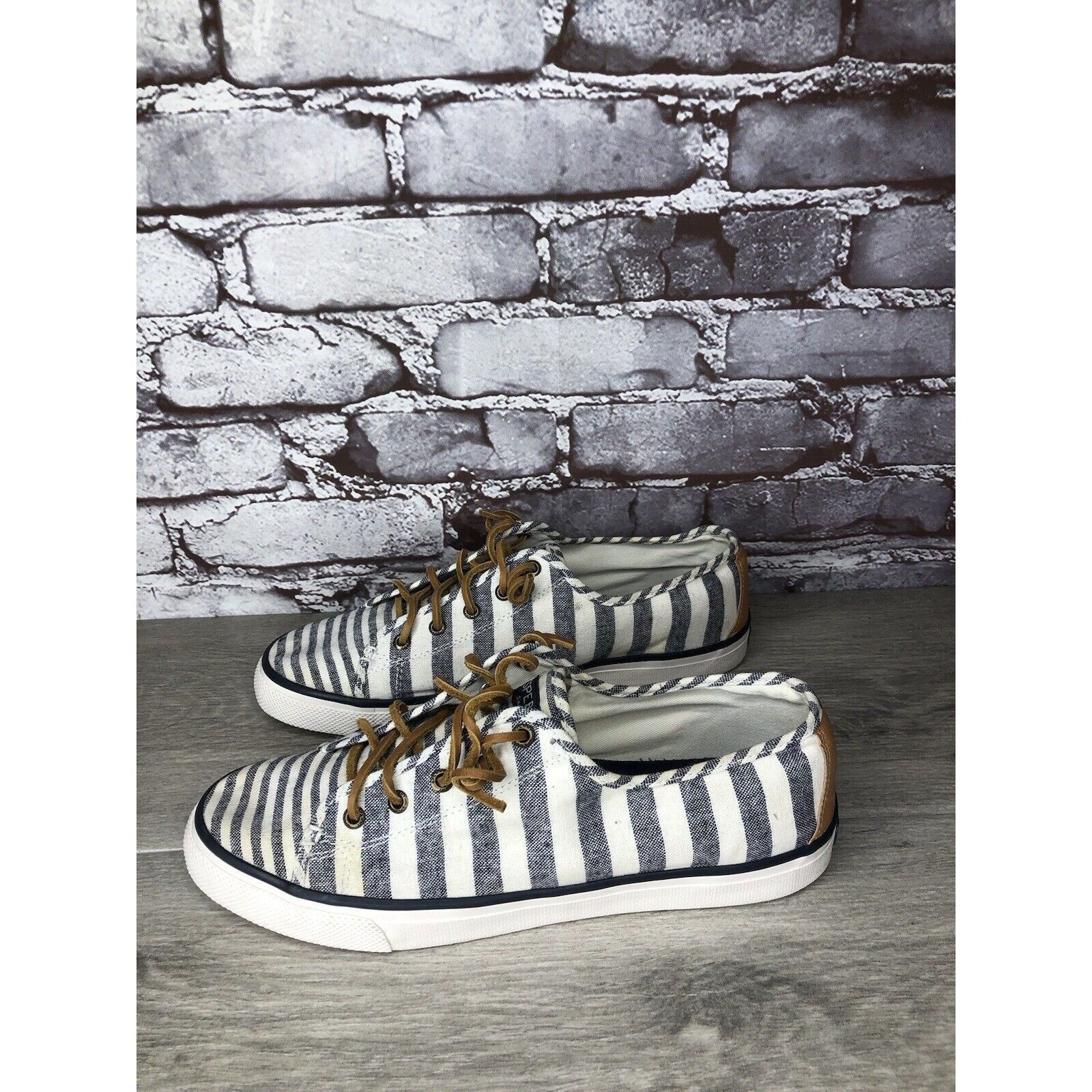 Sperry SPERRY Top-Sider STS95227 Seacoast MULTI STRIPE Canvas Boat Size US 10 / IT 40 - 19 Thumbnail