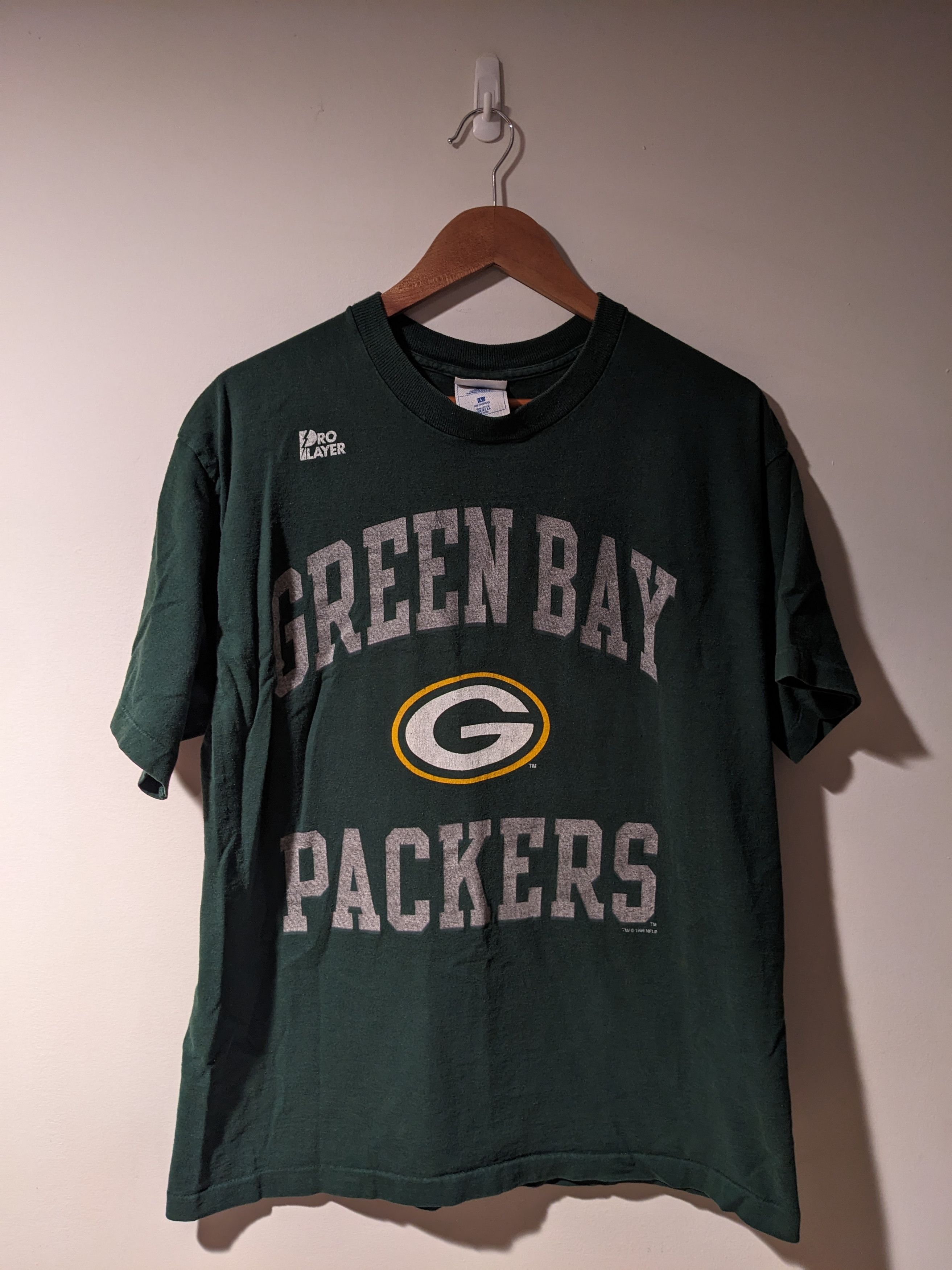 NFL × Vintage Vintage 1996 Green Bay Packers NFL Football Player T-Shirt Size US L / EU 52-54 / 3 - 1 Thumbnail