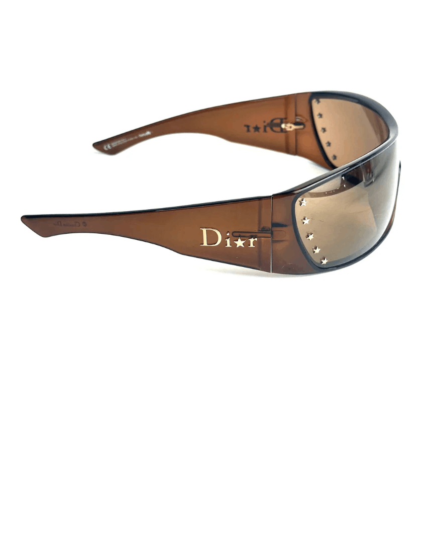 Dior DIOR Sunglasses Stelle/N Wrap Shield Mask Ski Galliano Size ONE SIZE - 9 Thumbnail
