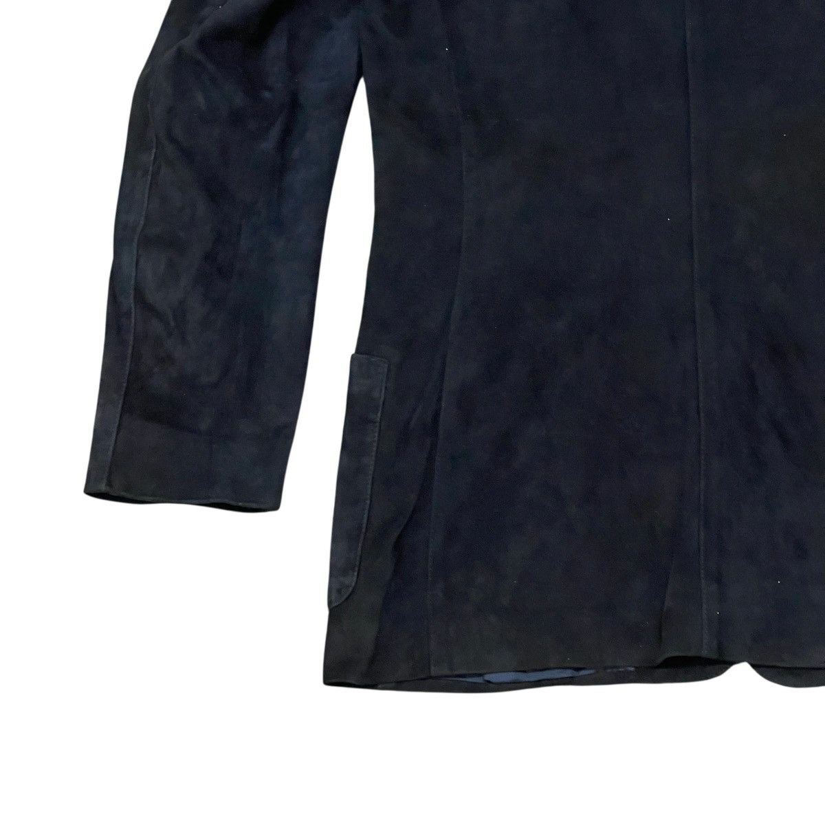 Genuine Leather Vintage Simon Style Milano Genuine Leather Blazer Jacket Size US XS / EU 42 / 0 - 13 Thumbnail