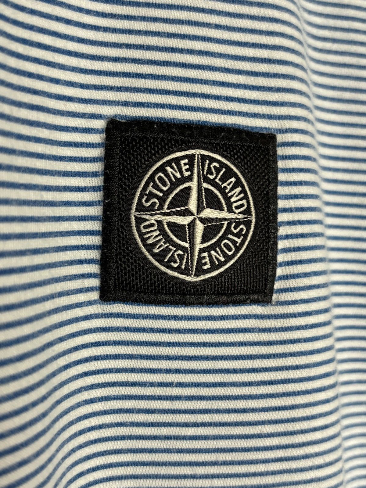 Stone Island Stone Island Junior Striped T-Shirt Size US XS / EU 42 / 0 - 4 Thumbnail