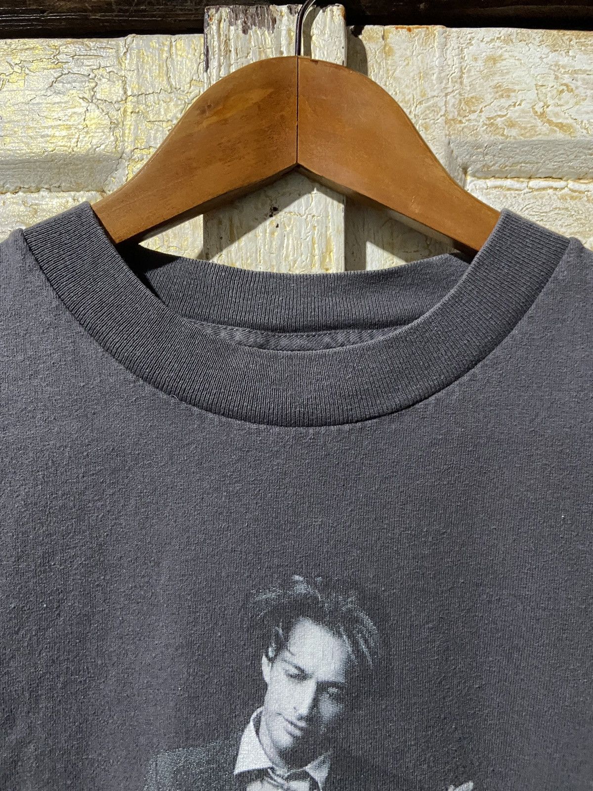Vintage Harry Connick JR. grey minimal T-Shirt M