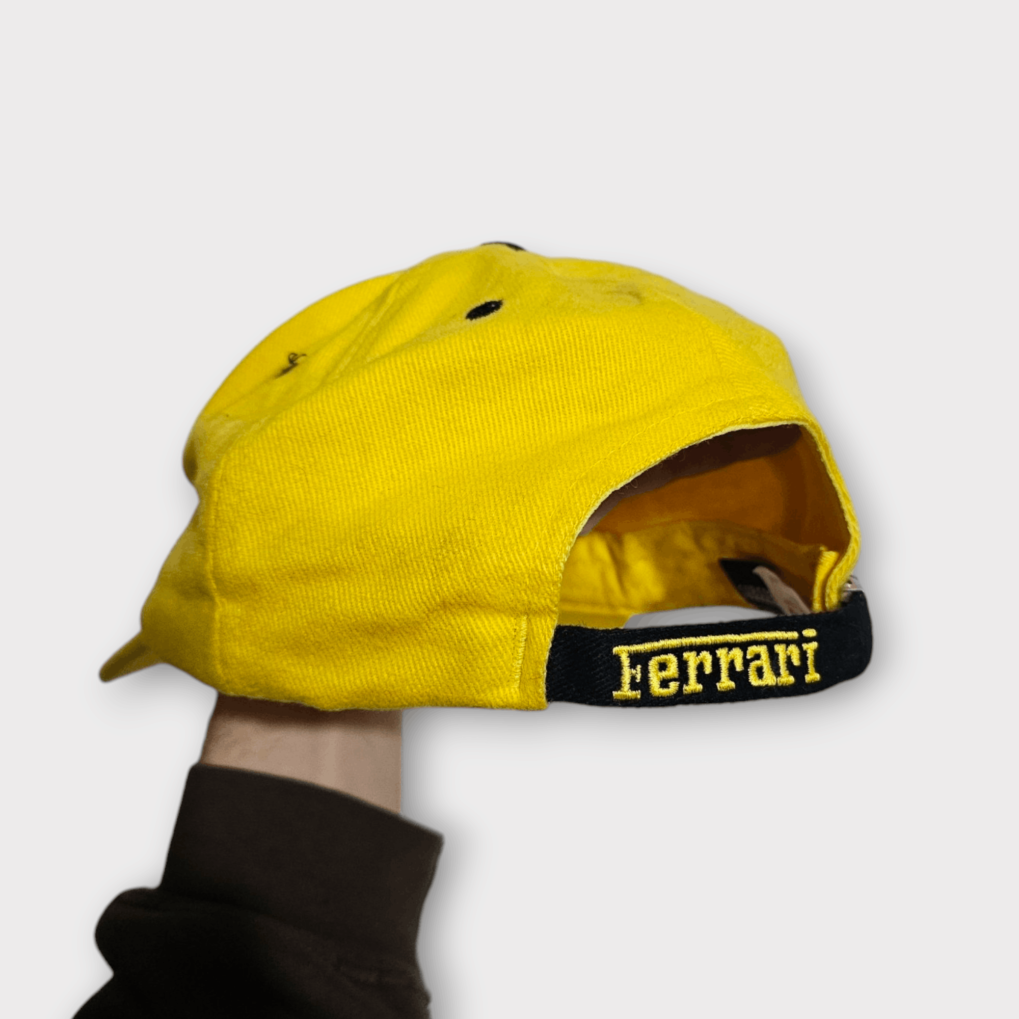 Ferrari × Vintage Ferrari Rare Yellow 90's Hat Size ONE SIZE - 5 Thumbnail