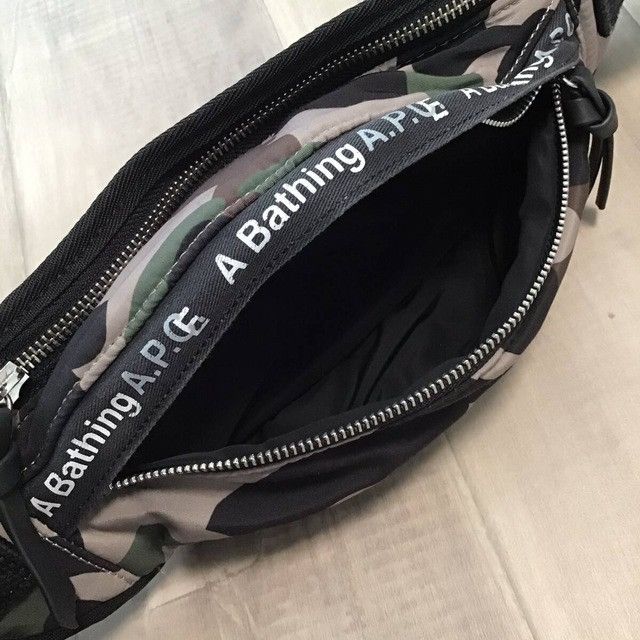 A.P.C. × Bape BAPE × A.P.C. Body Bag a bathing ape BAPE camo Size ONE SIZE - 4 Thumbnail