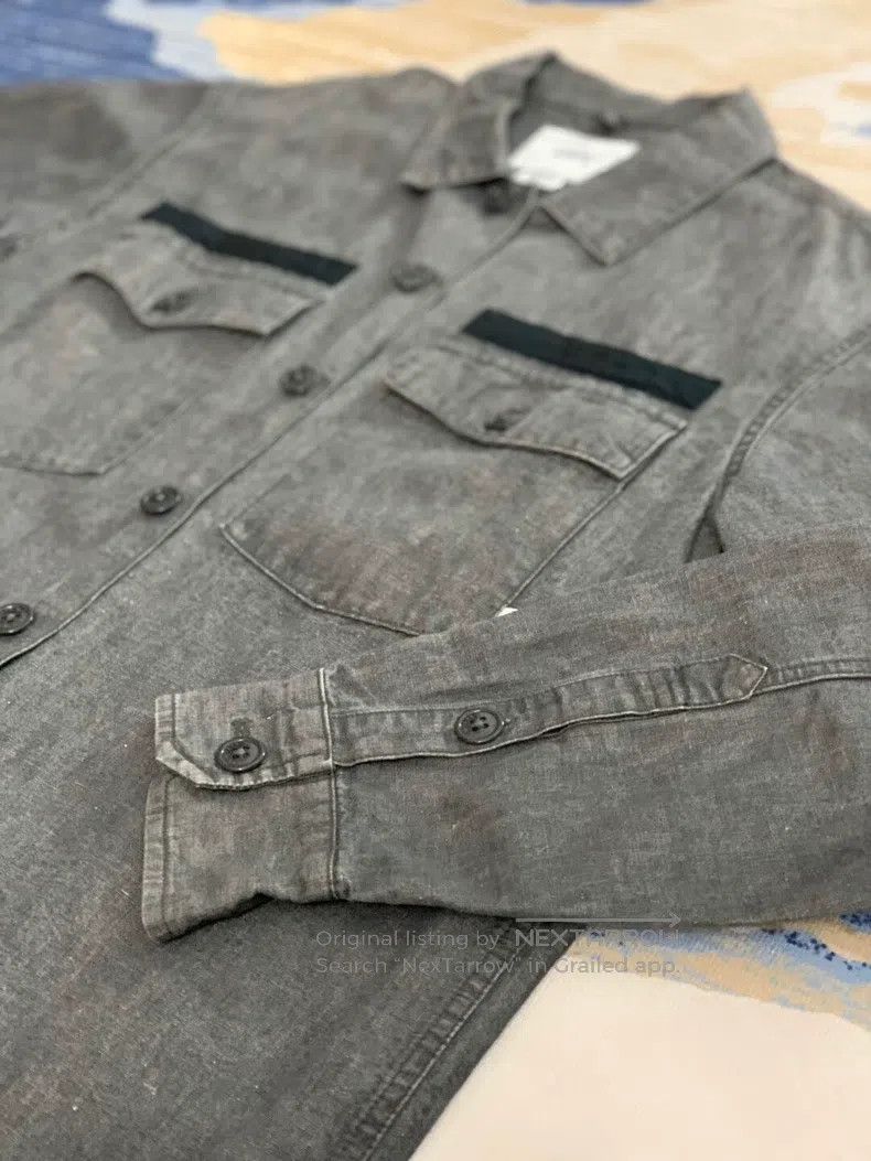 Wtaps Wtaps Dark gray two-pocket shirt Size US M / EU 48-50 / 2 - 3 Thumbnail