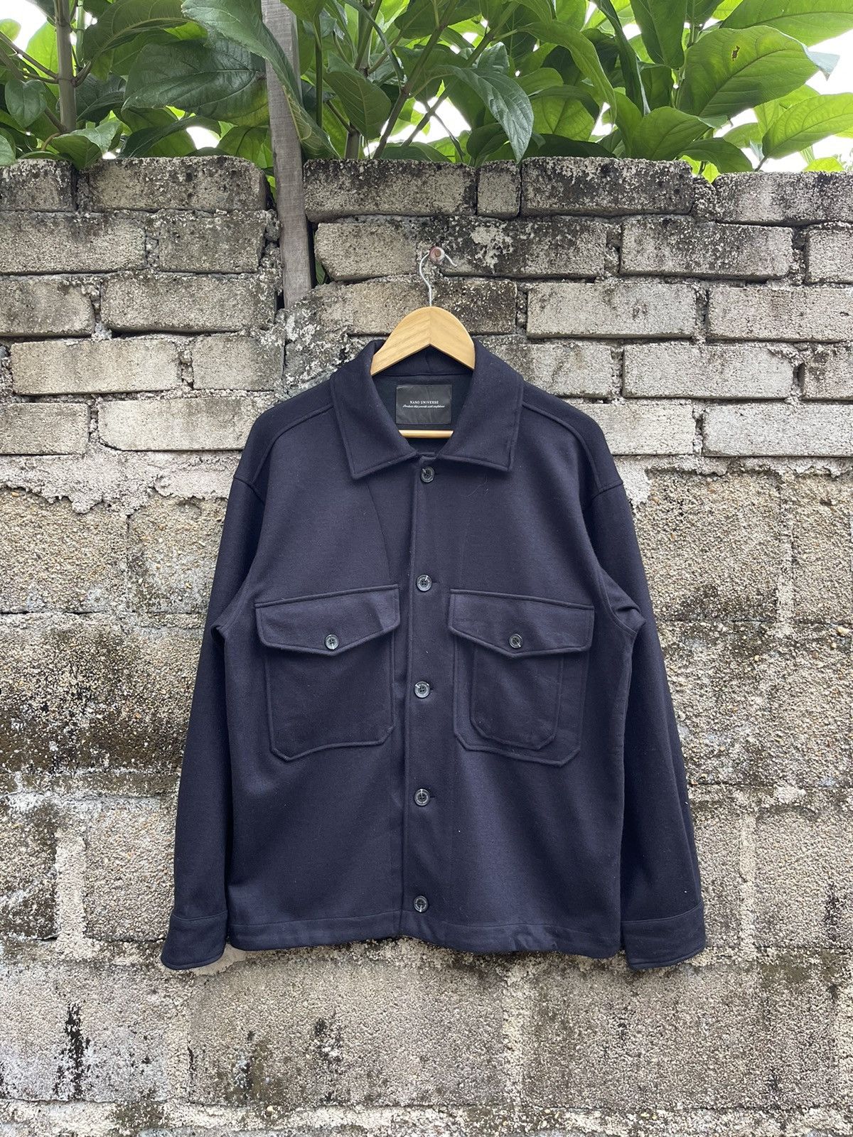 Japanese Brand JAPANESE NANO UNIVERSE BUTTON UP JACKET Size US M / EU 48-50 / 2 - 1 Thumbnail