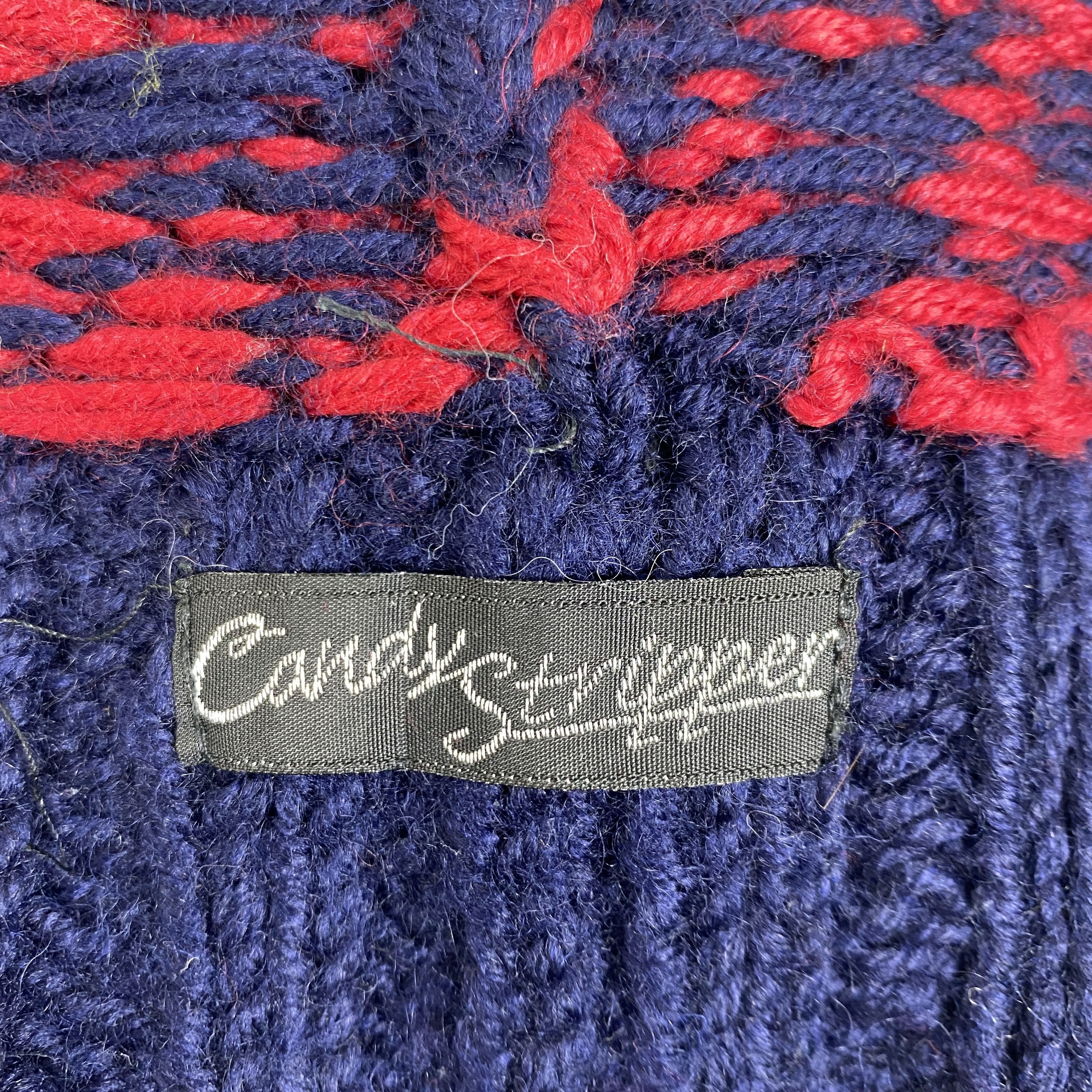 Japanese Brand Candy Stripper Knitted Beanie Hats -BN905 Size ONE SIZE - 6 Thumbnail