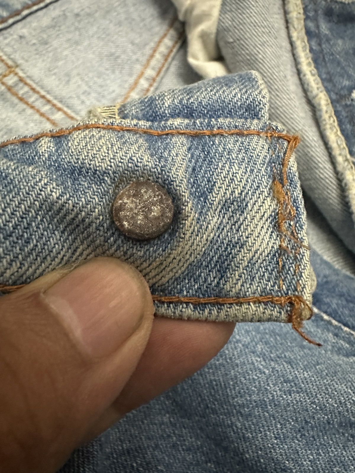 Levi's 🔥🔥🔥Vintage 80s Levi’s 501 Jeans Denim Pants Dragon Size US 34 / EU 50 - 8 Thumbnail