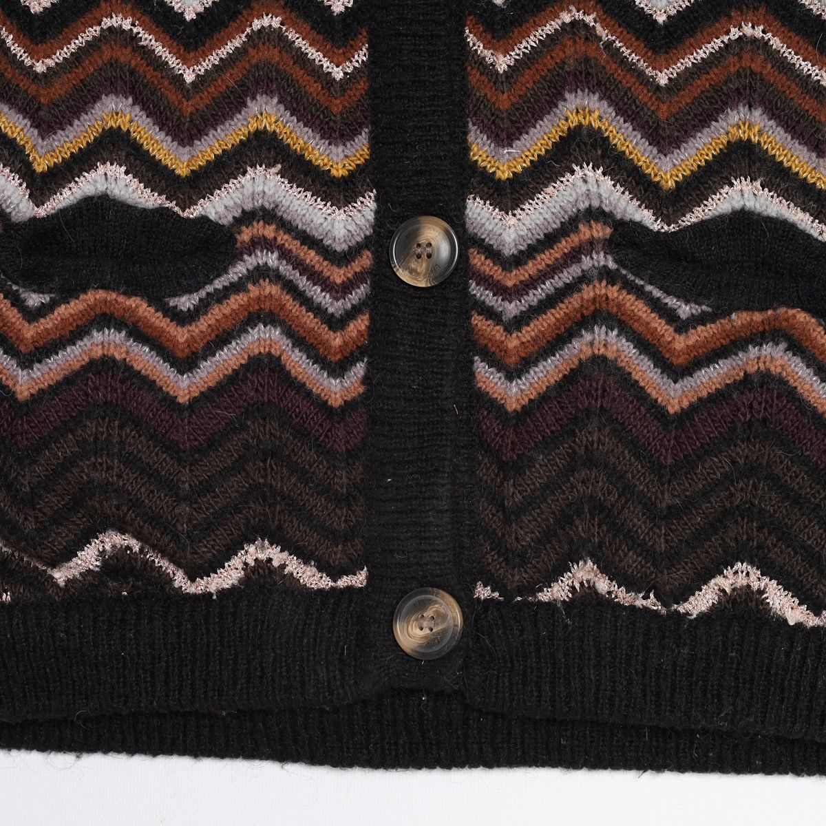 Missoni Missoni Lindex Cardigan Acrylic Polyamide Wool Mohair Sweate Size S / US 4 / IT 40 - 3 Thumbnail