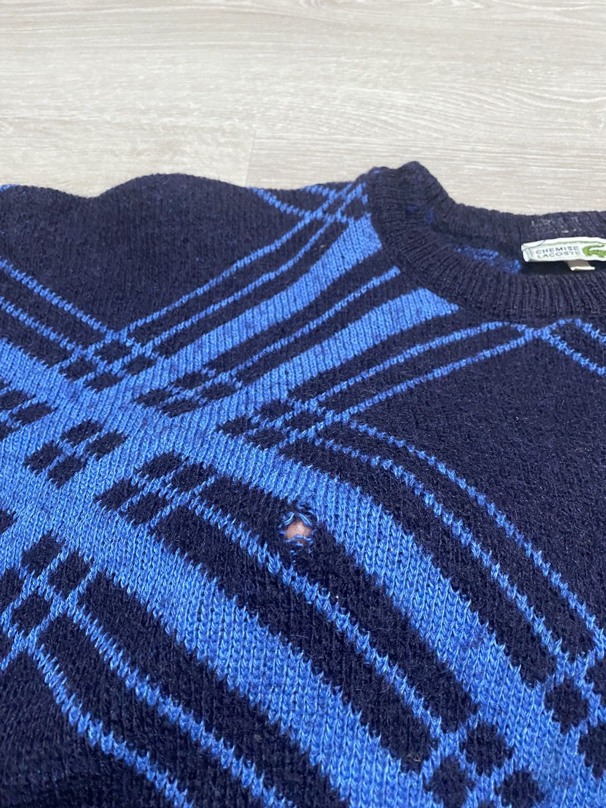 Japanese Brand Vintage Lacoste Sweater 100%wool size S 80’s Size US S / EU 44-46 / 1 - 10 Thumbnail