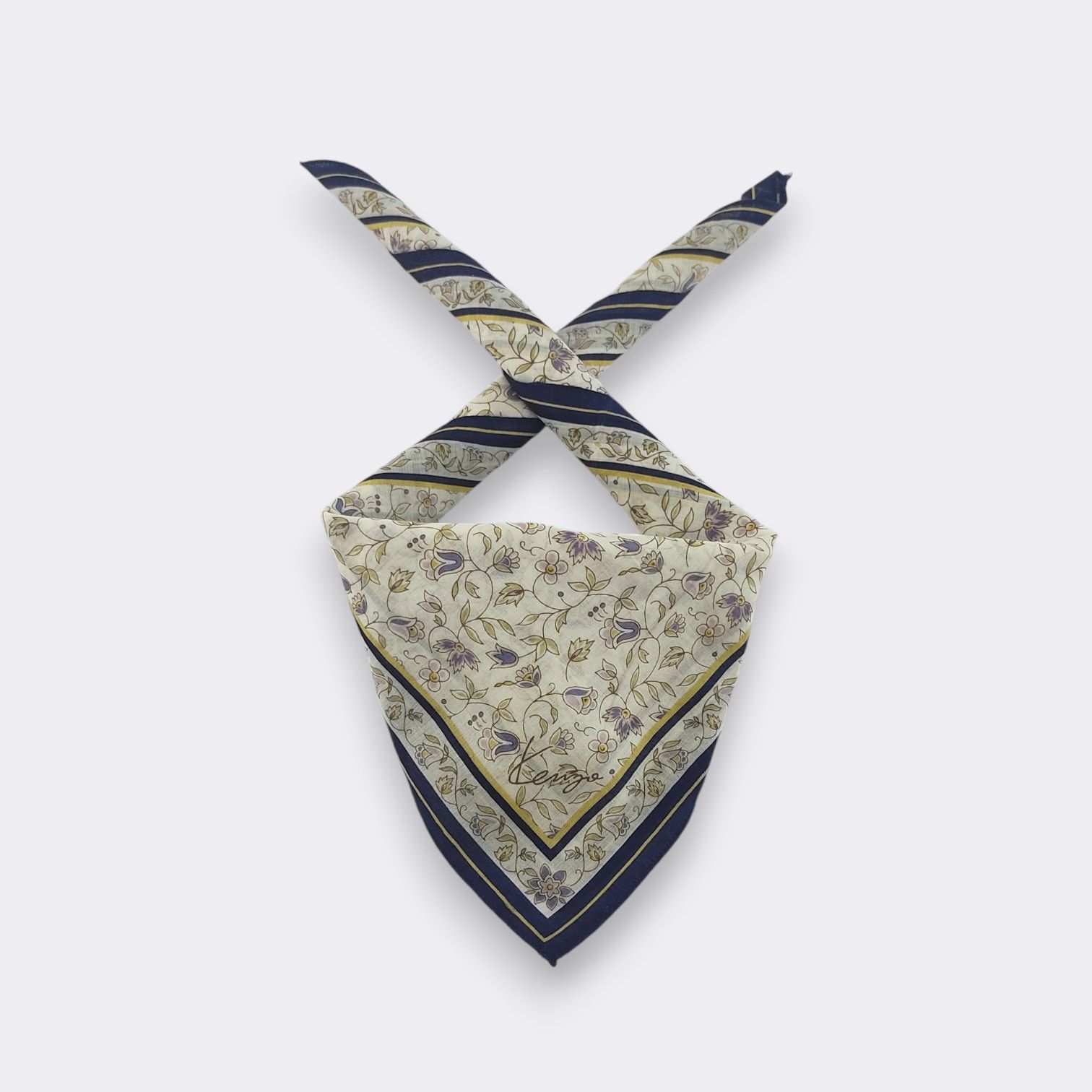 Kenzo Vintage Kenzo Handkerchief Neckerchief Bandana H145M Size ONE SIZE - 1 Thumbnail