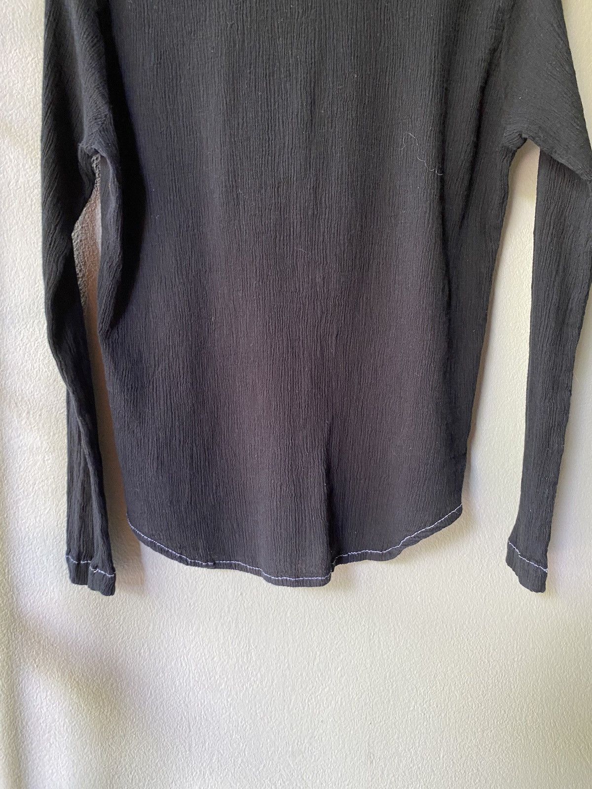 Powers Supply Powder pleated black shirt Size ONE SIZE - 7 Thumbnail