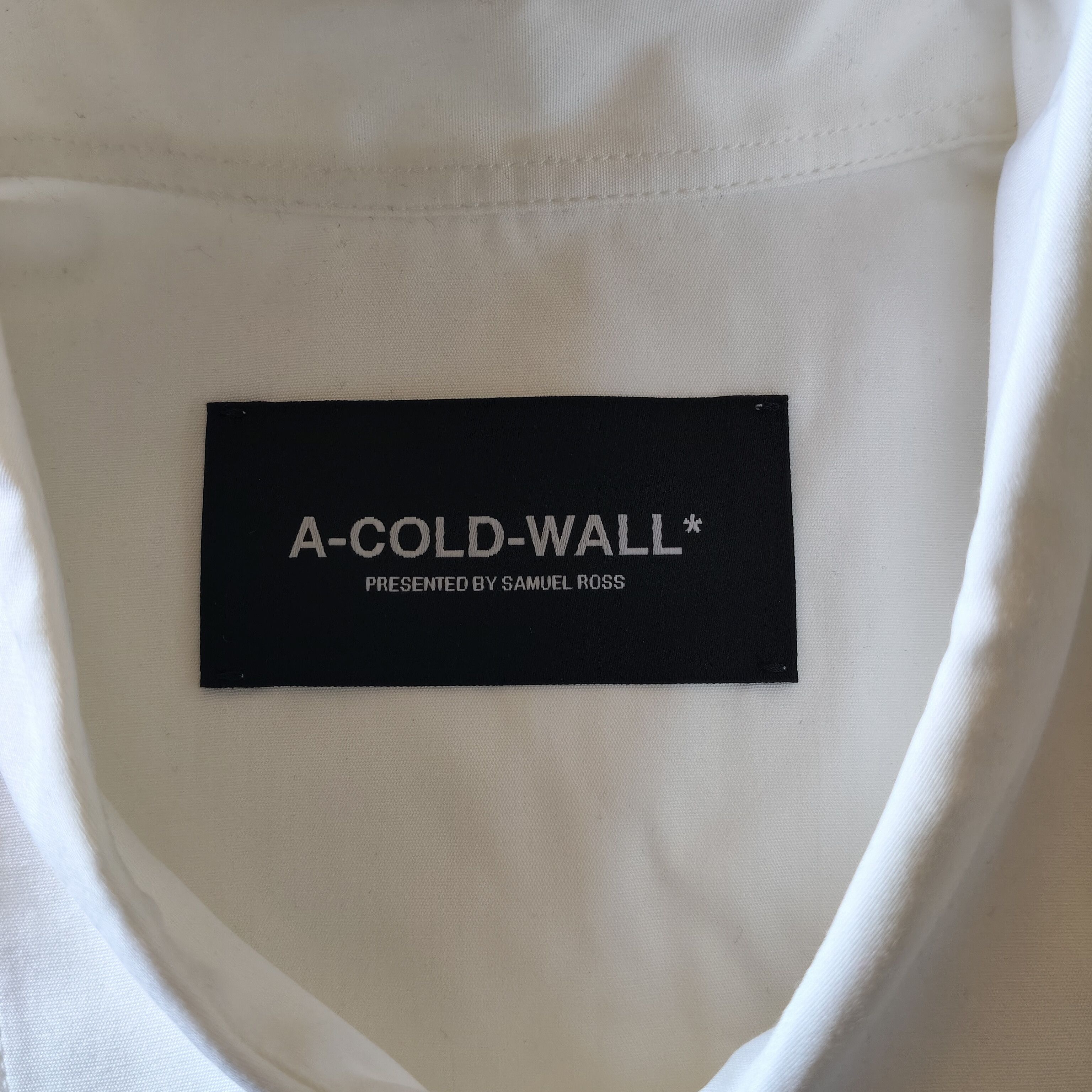 A-COLD-WALL* embroidered logo classic shirt Size US M / EU 48-50 / 2 - 9 Thumbnail