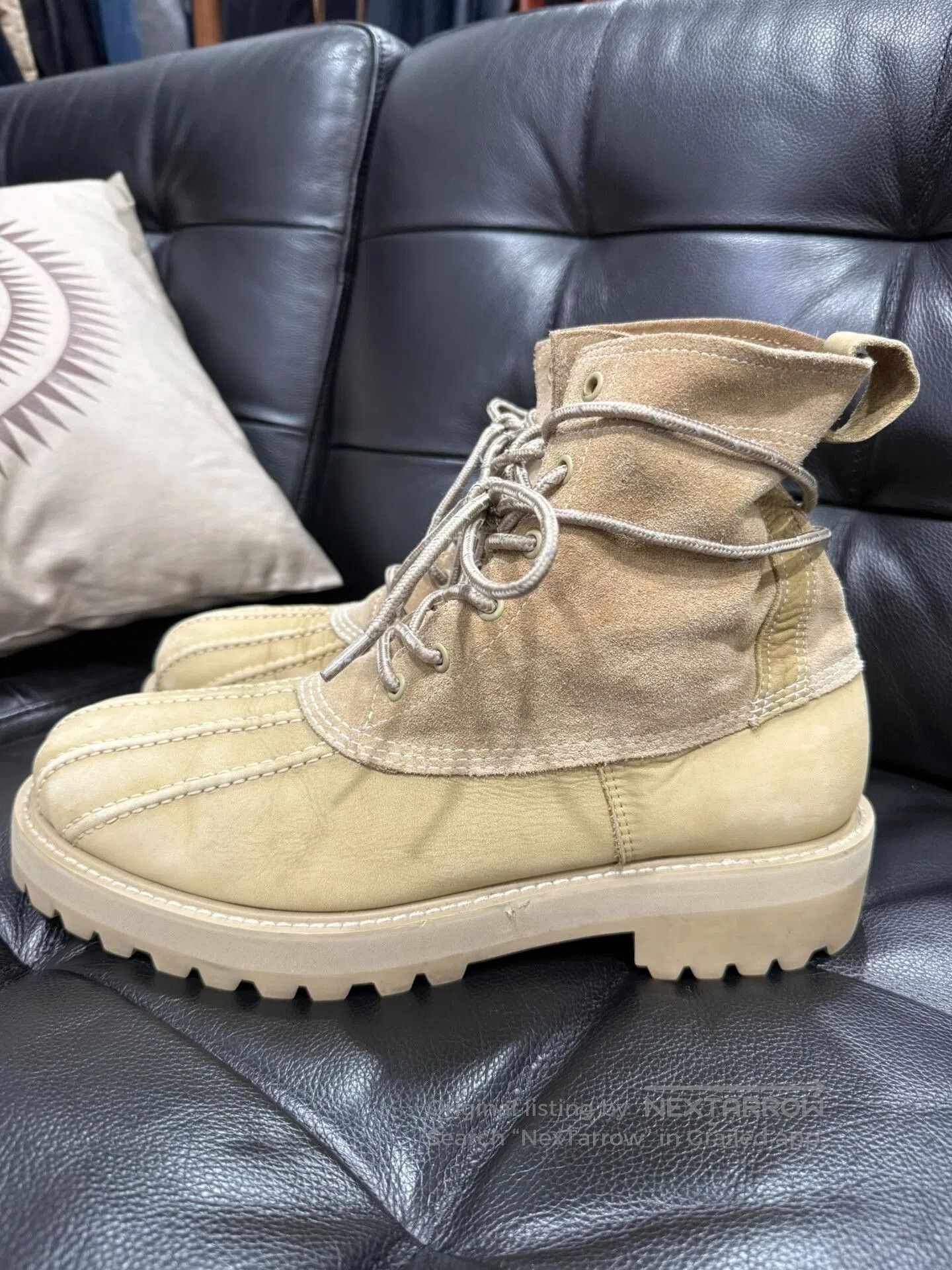 Rick Owens UNDERCOVER Suede Duck Boots Size 44. Size US 10 / EU 43 - 2 Thumbnail