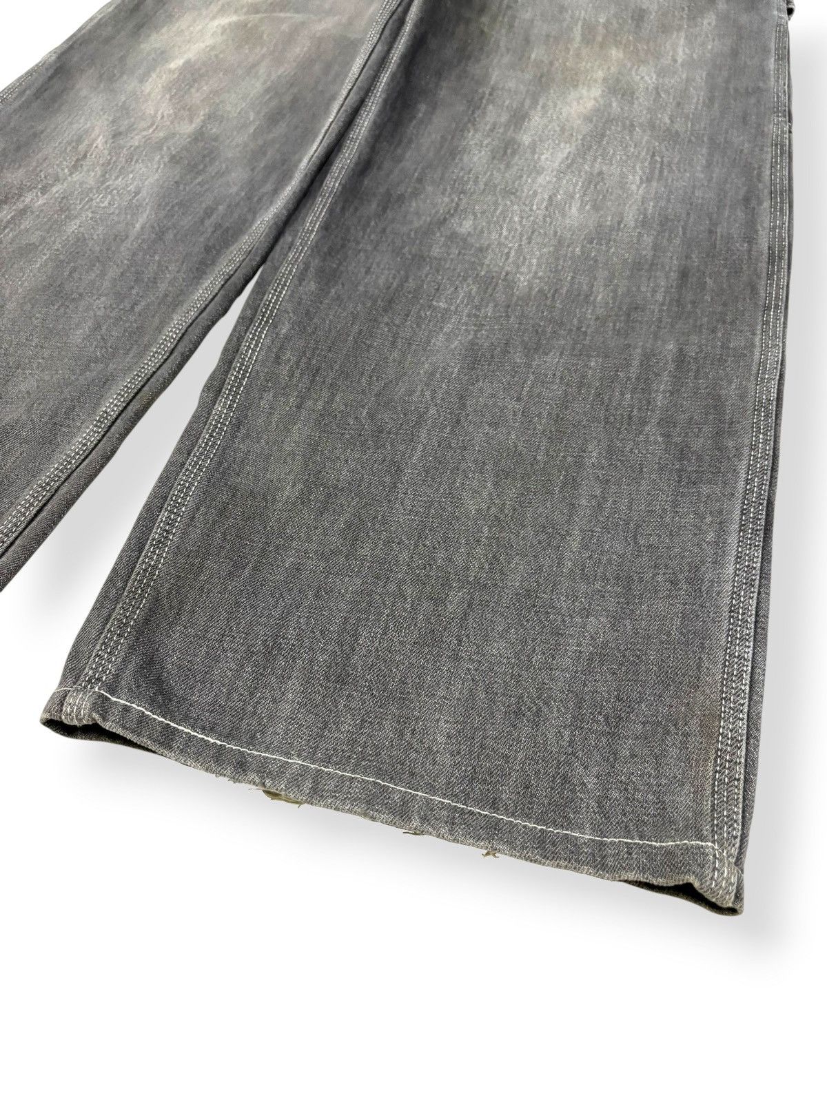 Carhartt Vintage Y2K Carhartt Black Faded Baggy Carpenter Jeans Size US 36 / EU 52 - 7 Thumbnail