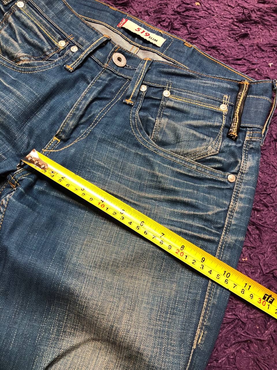 Levi's Vintage Levi's 519 Slim Streetwear Denim Jeans Size 30" / US 8 / IT 44 - 12 Thumbnail